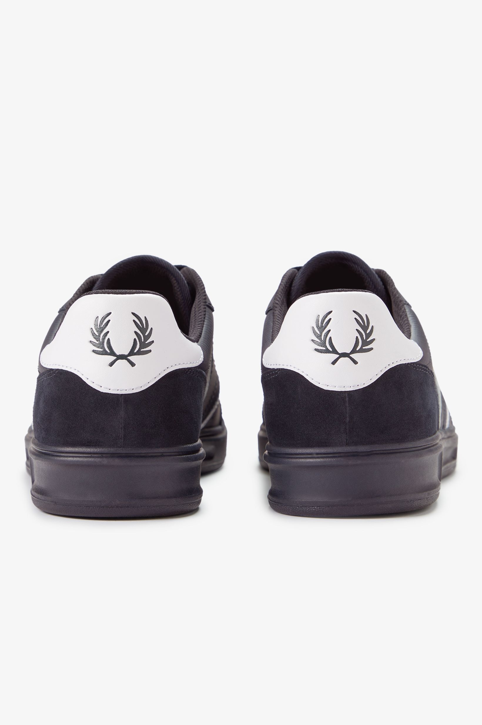 Sapatilhas 'B4' em Pele Fred Perry Azul-marinho-5