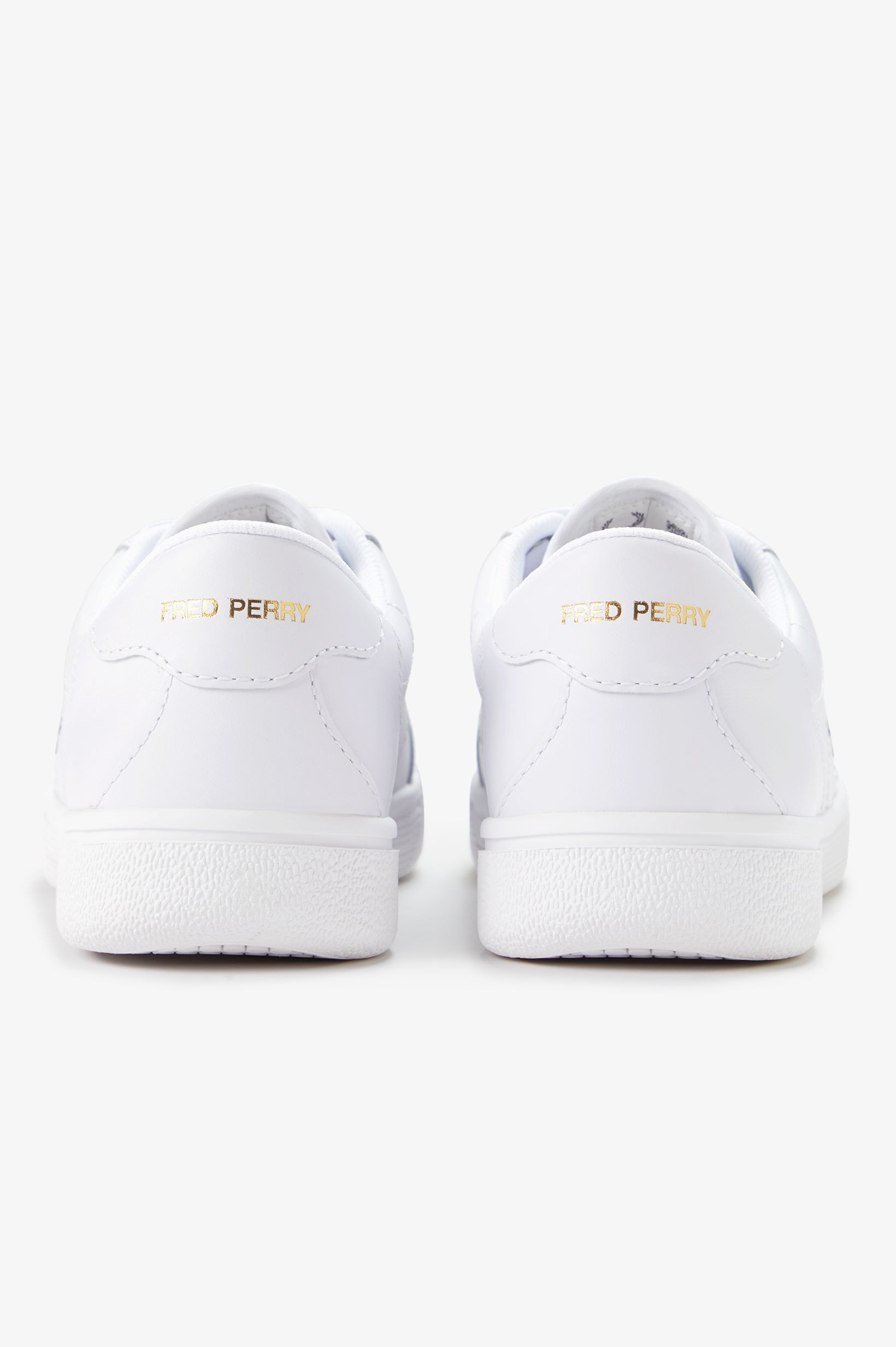 Sapatilhas 'B11' em Pele Fred Perry Branco-5