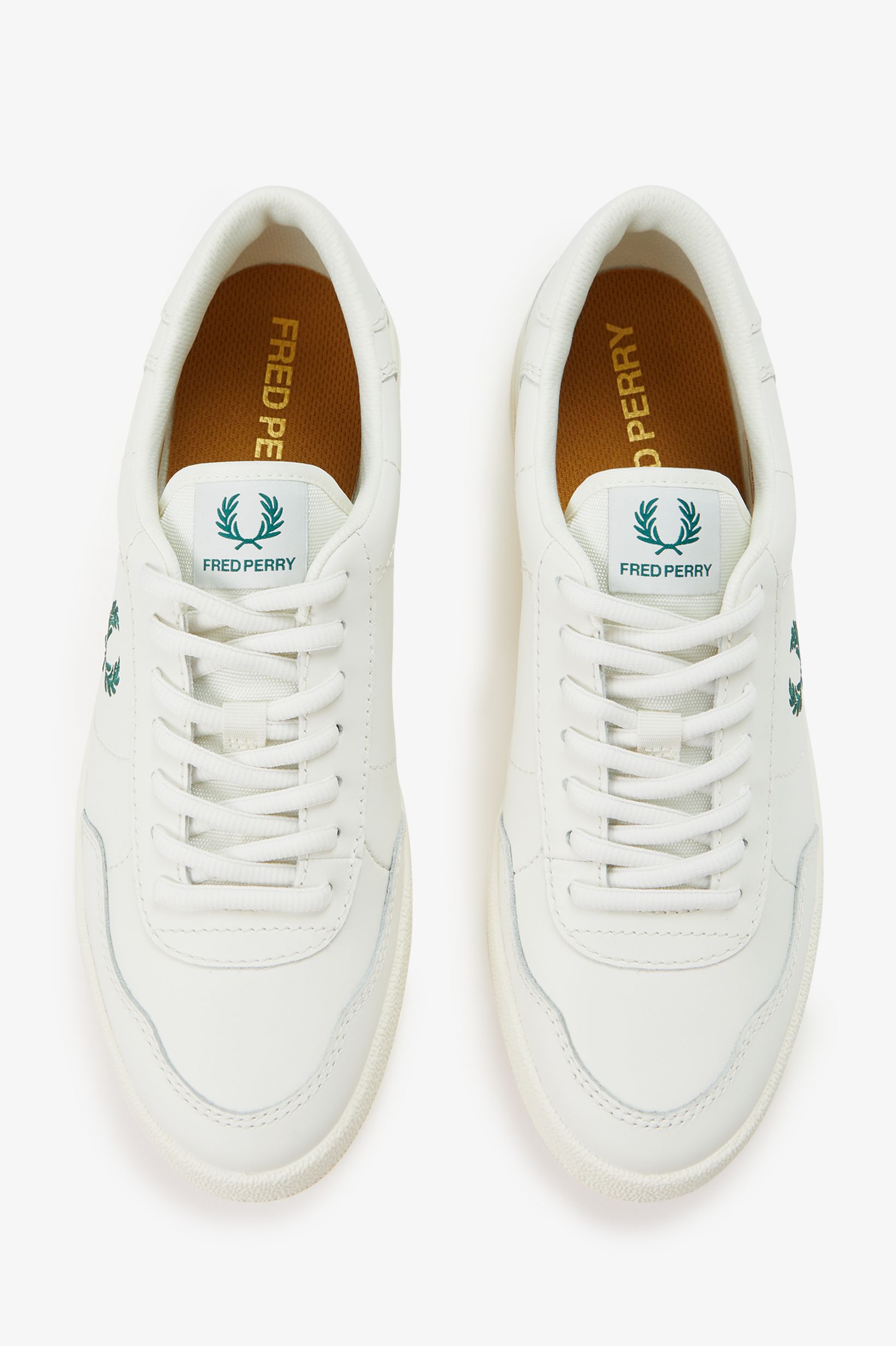 Sapatilhas 'B11' em Pele Fred Perry Cru-2