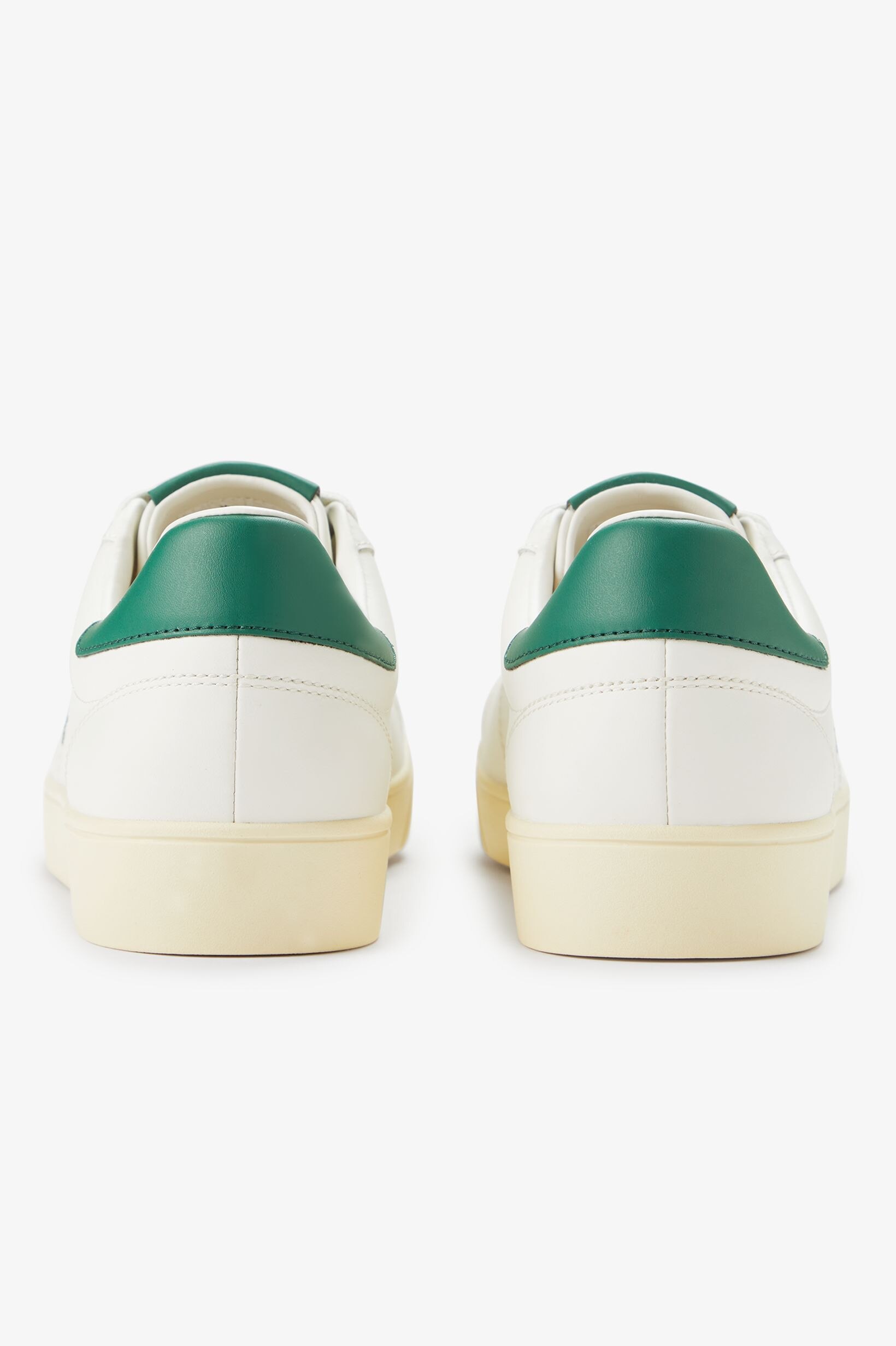 Sapatilhas Unissexo 'Spencer' em Pele Fred Perry Cru-5