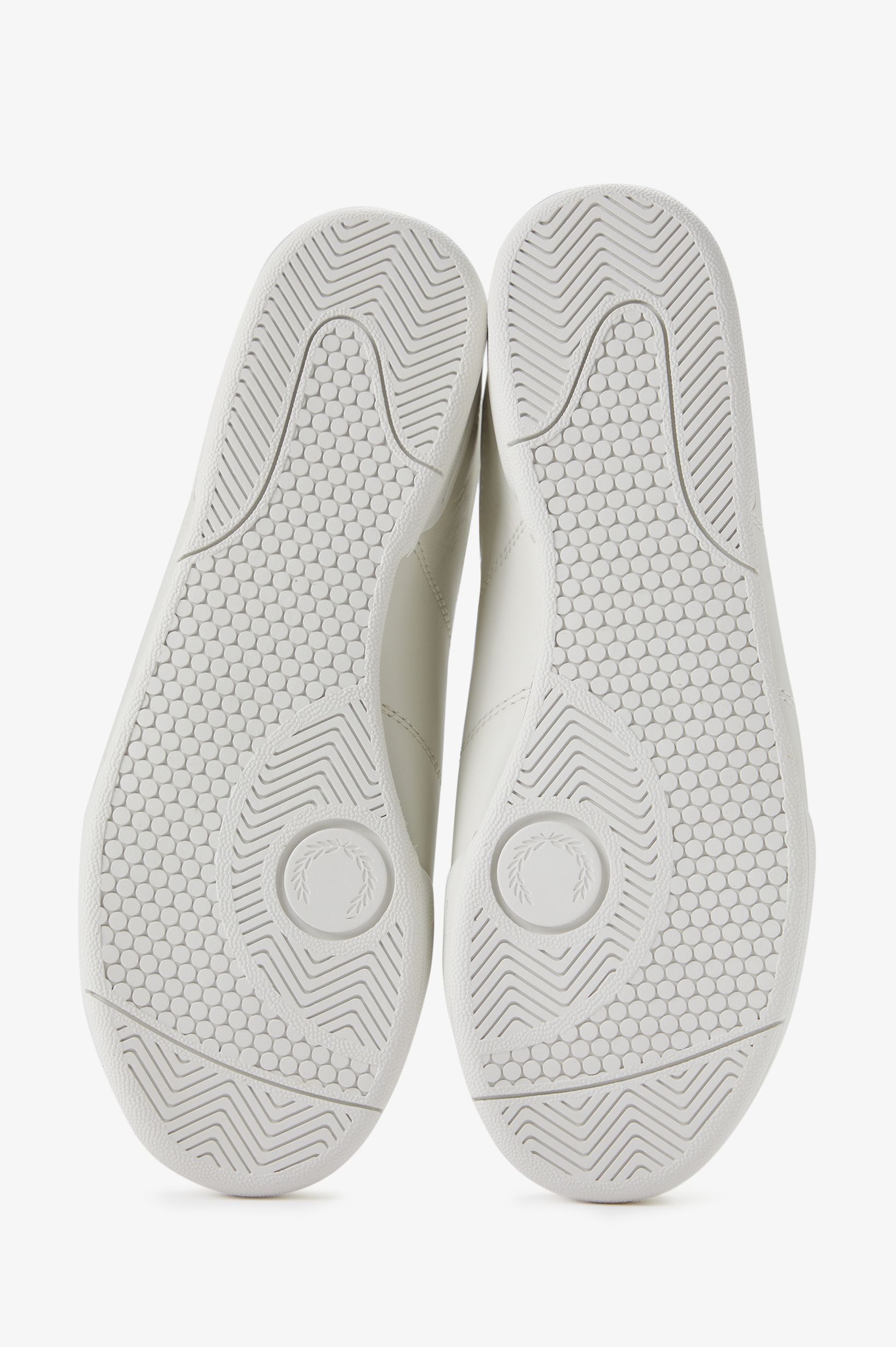 Sapatilhas 'B722' em Pele Fred Perry Branco-4