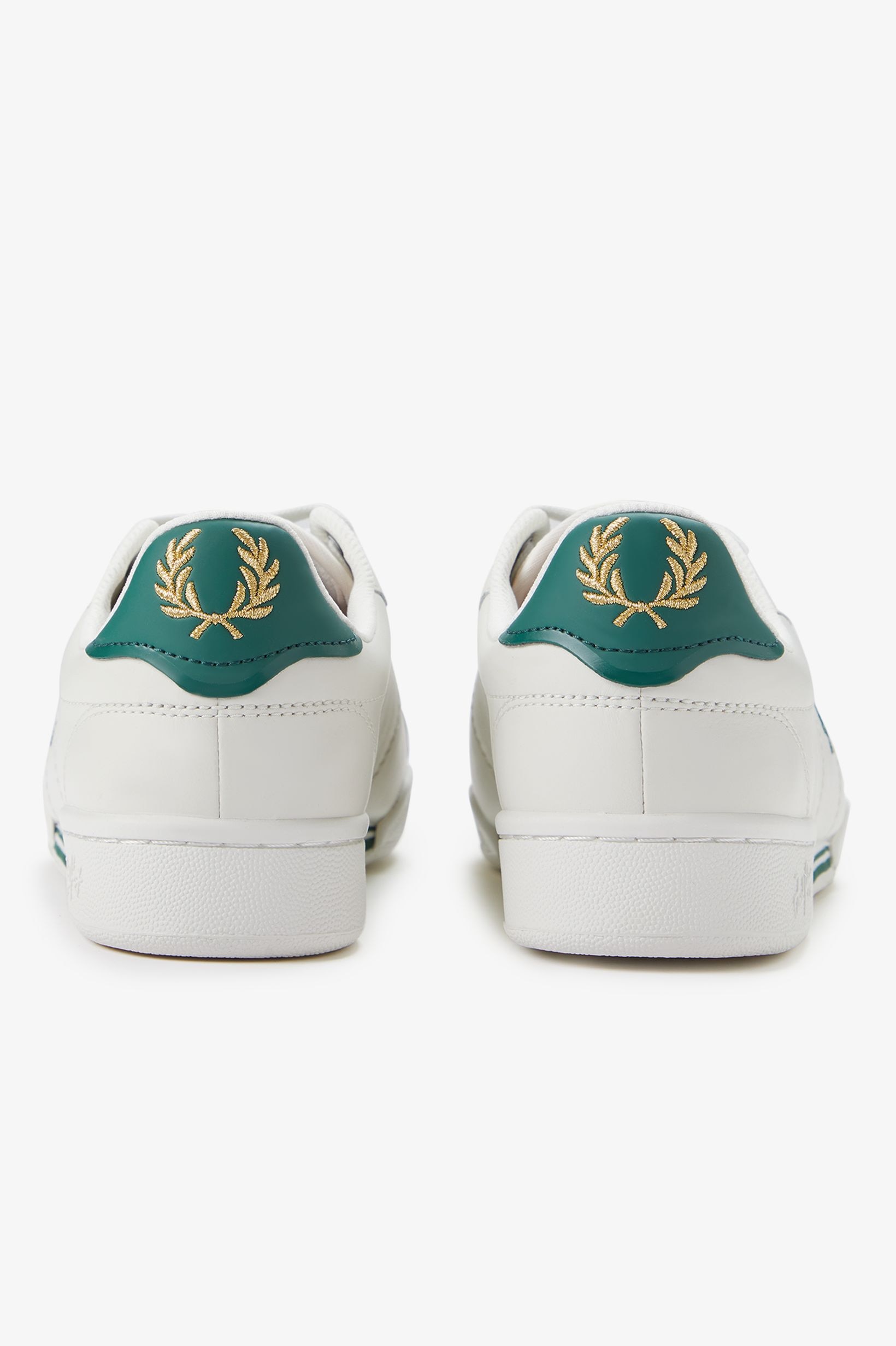 Sapatilhas 'B722' em Pele Fred Perry Branco-5