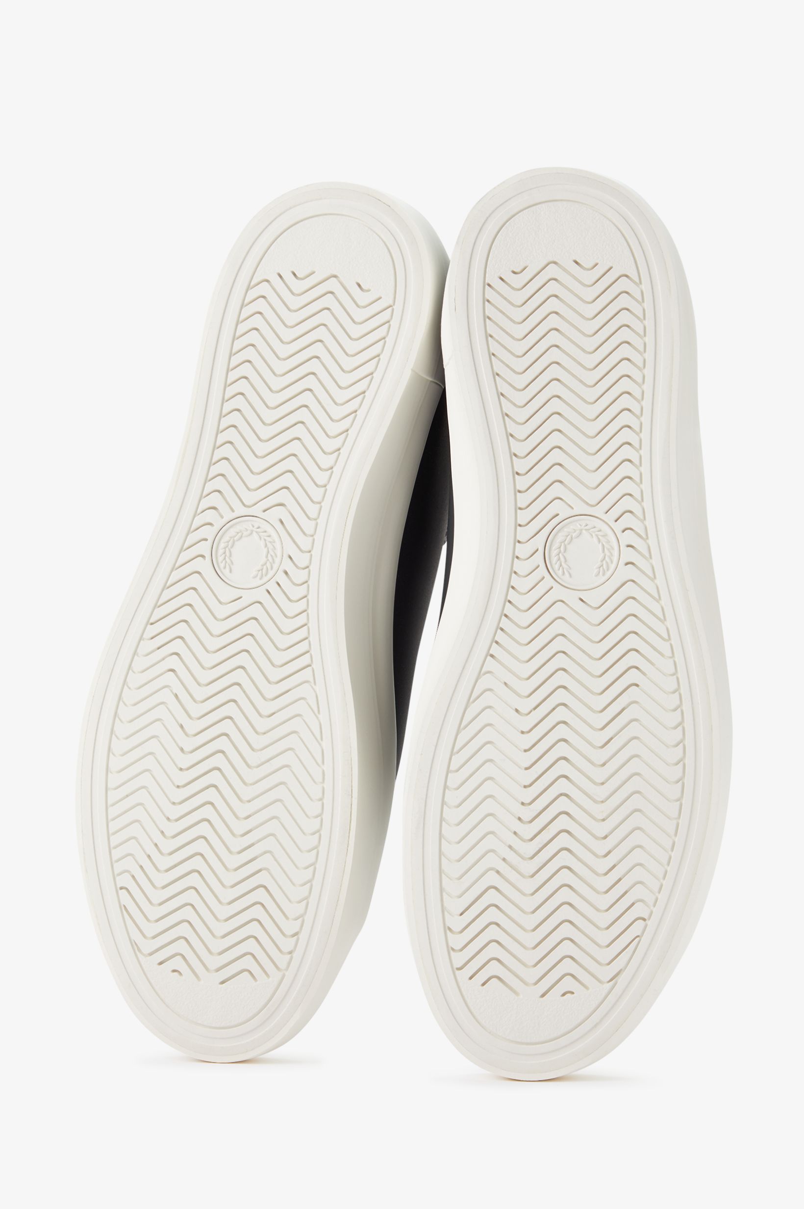 Sapatilhas 'Baseline' em Pele Fred Perry Cinzento-escuro-4