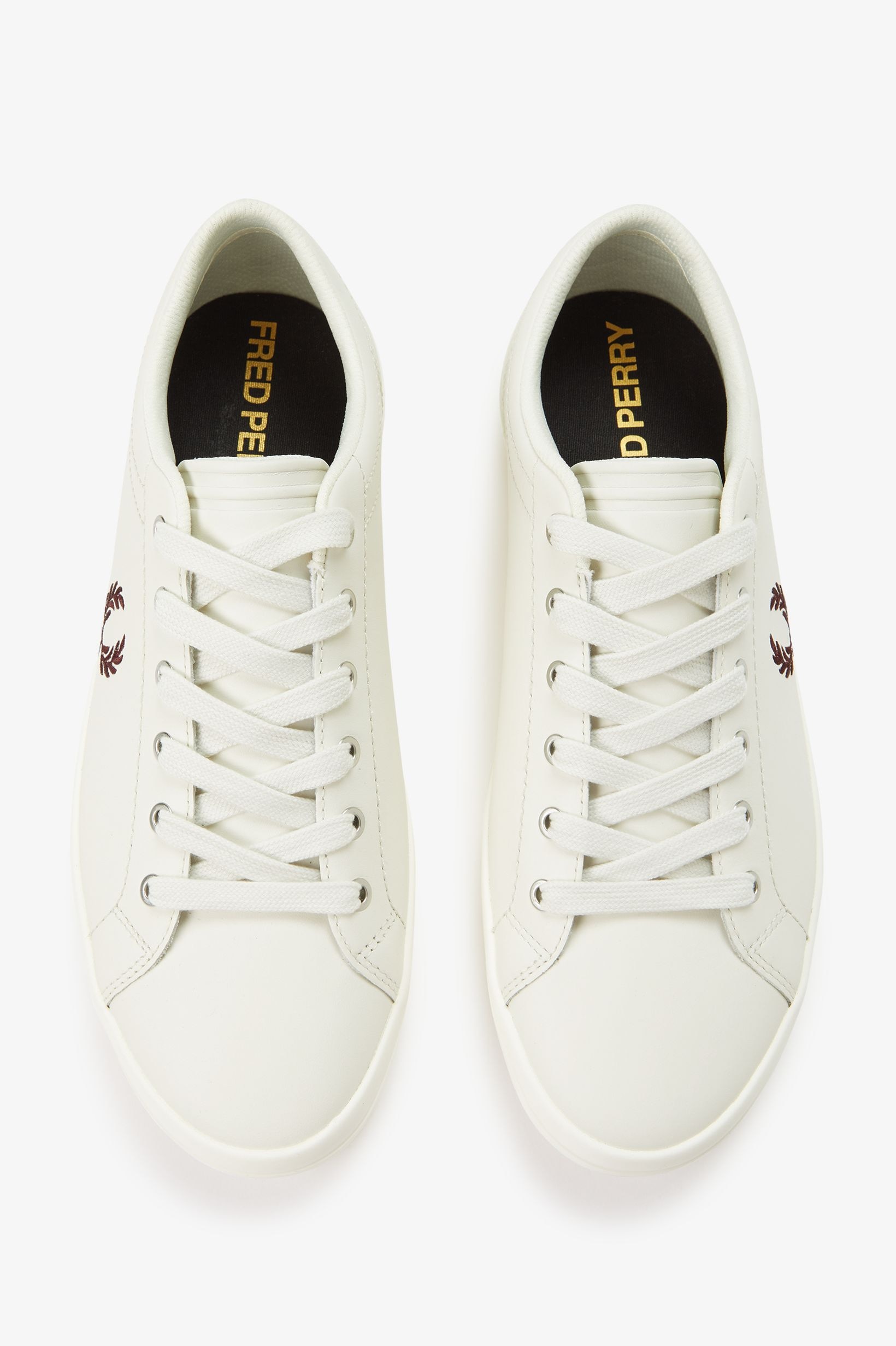 Sapatilhas 'Baseline' em Pele Fred Perry Cru-2