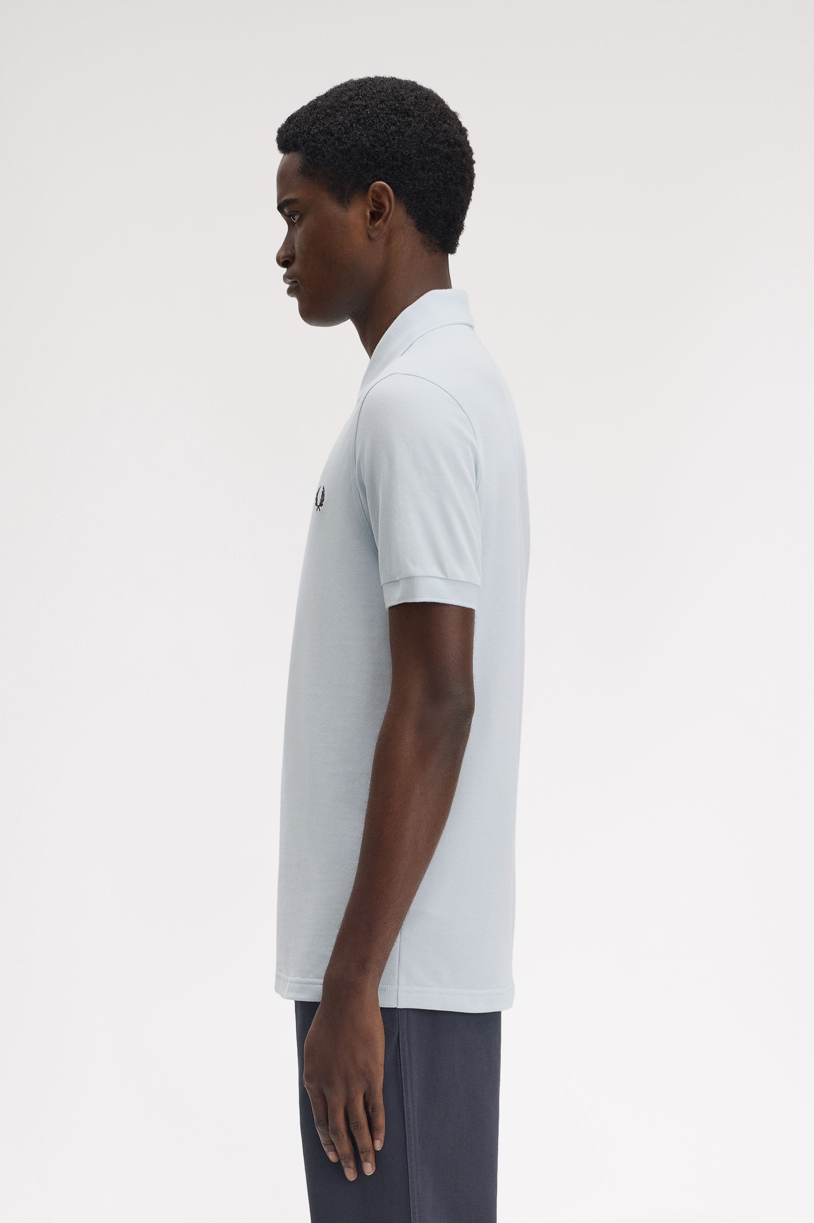 Polo Fred Perry 'M6000' Azul-claro-2