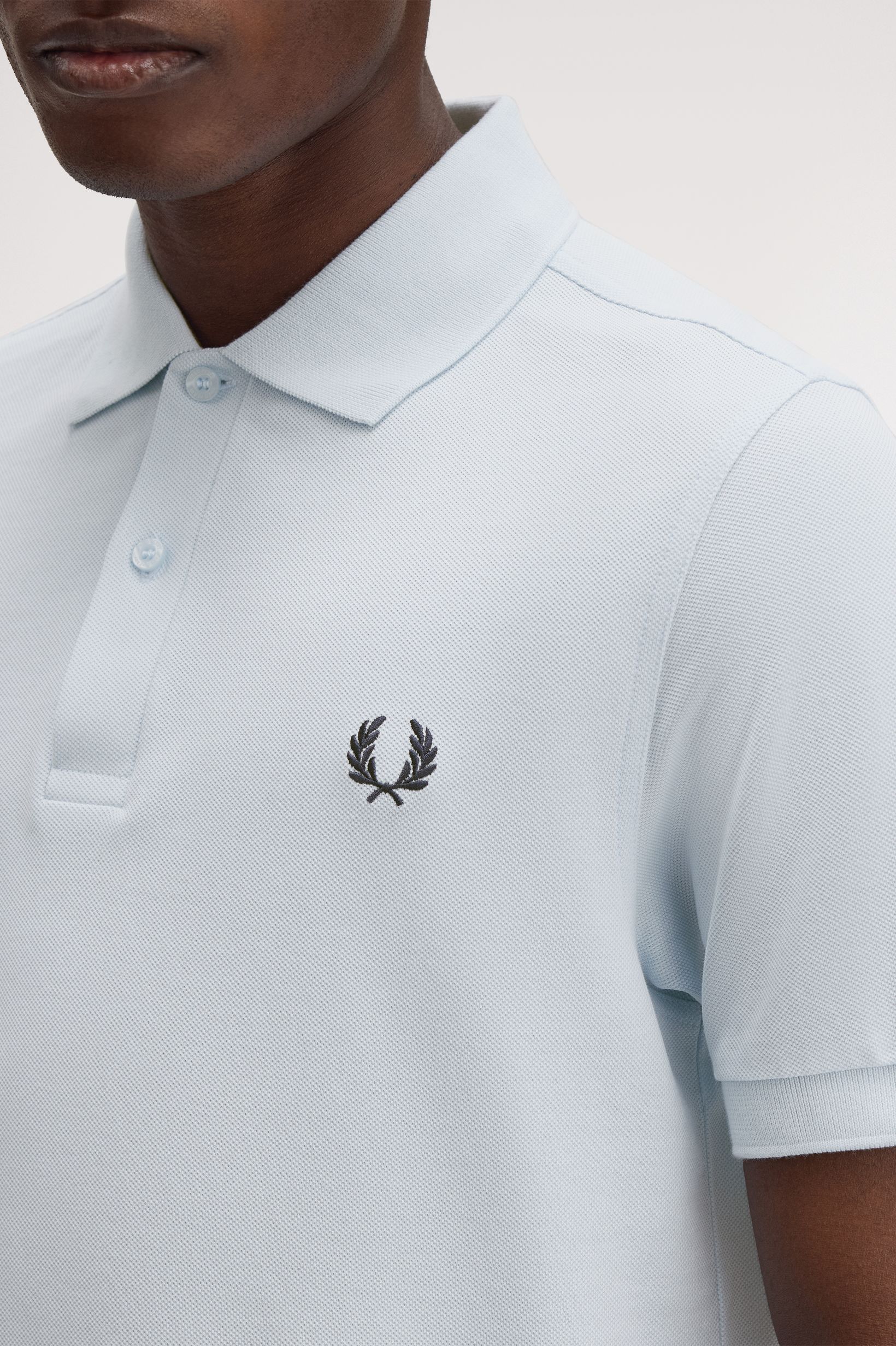 Polo Fred Perry 'M6000' Azul-claro-3