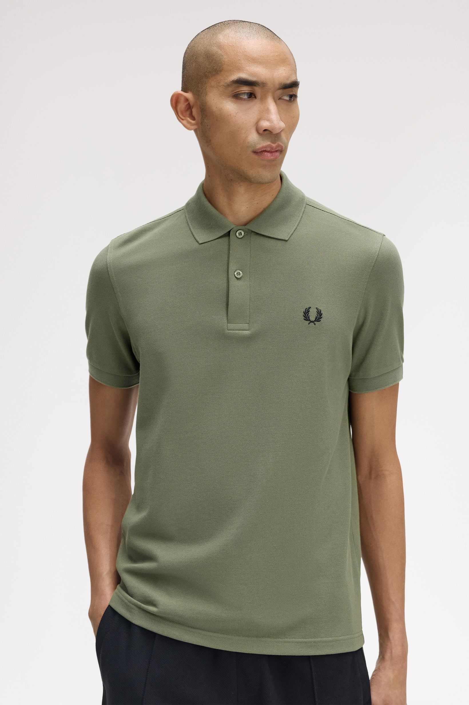 Polo Fred Perry 'M6000' Verde-1