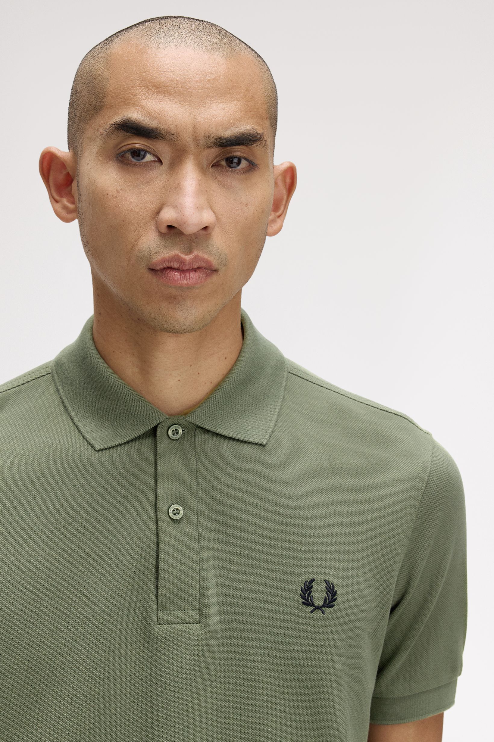 Polo Fred Perry 'M6000' Verde-3