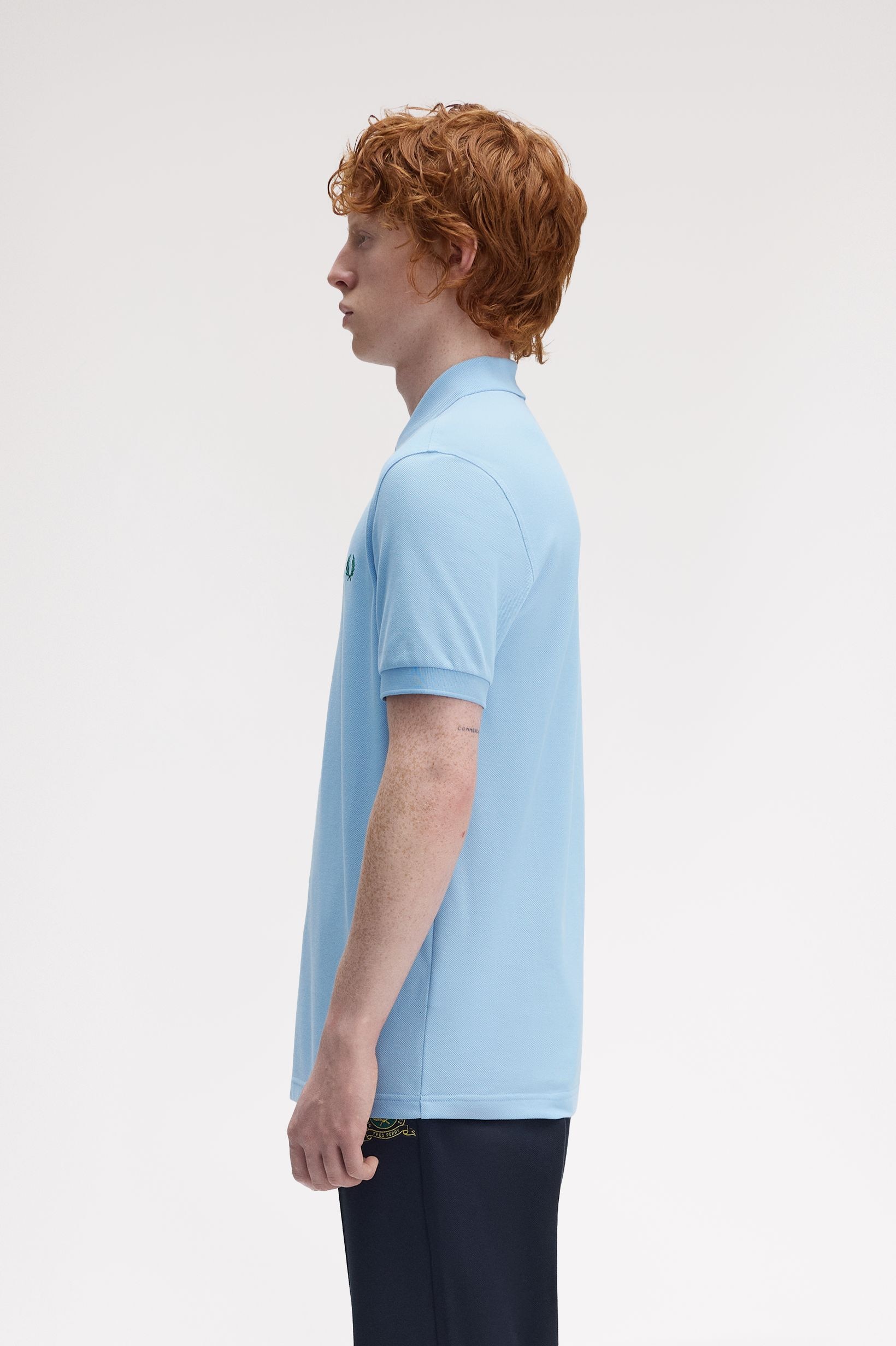 Polo Fred Perry 'M6000' Azul-claro-2