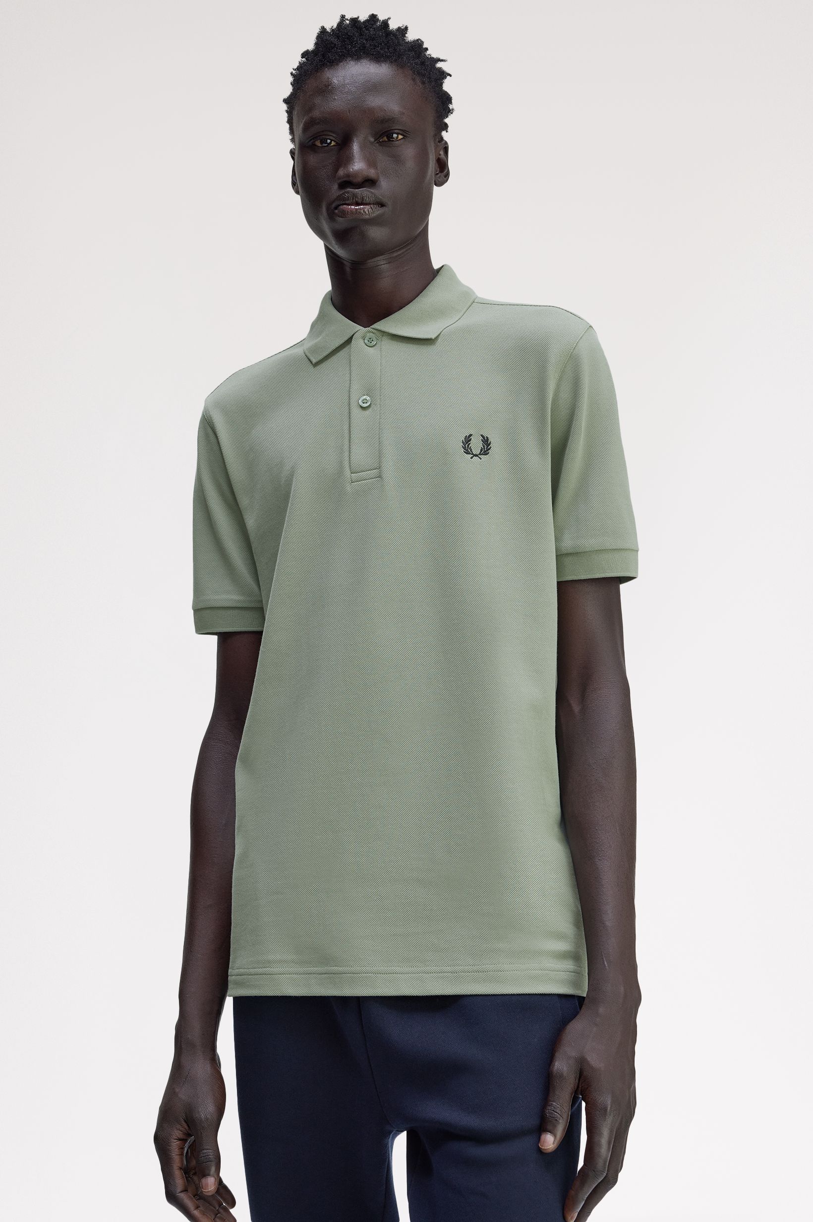 Polo Fred Perry 'M6000' Verde-claro-1