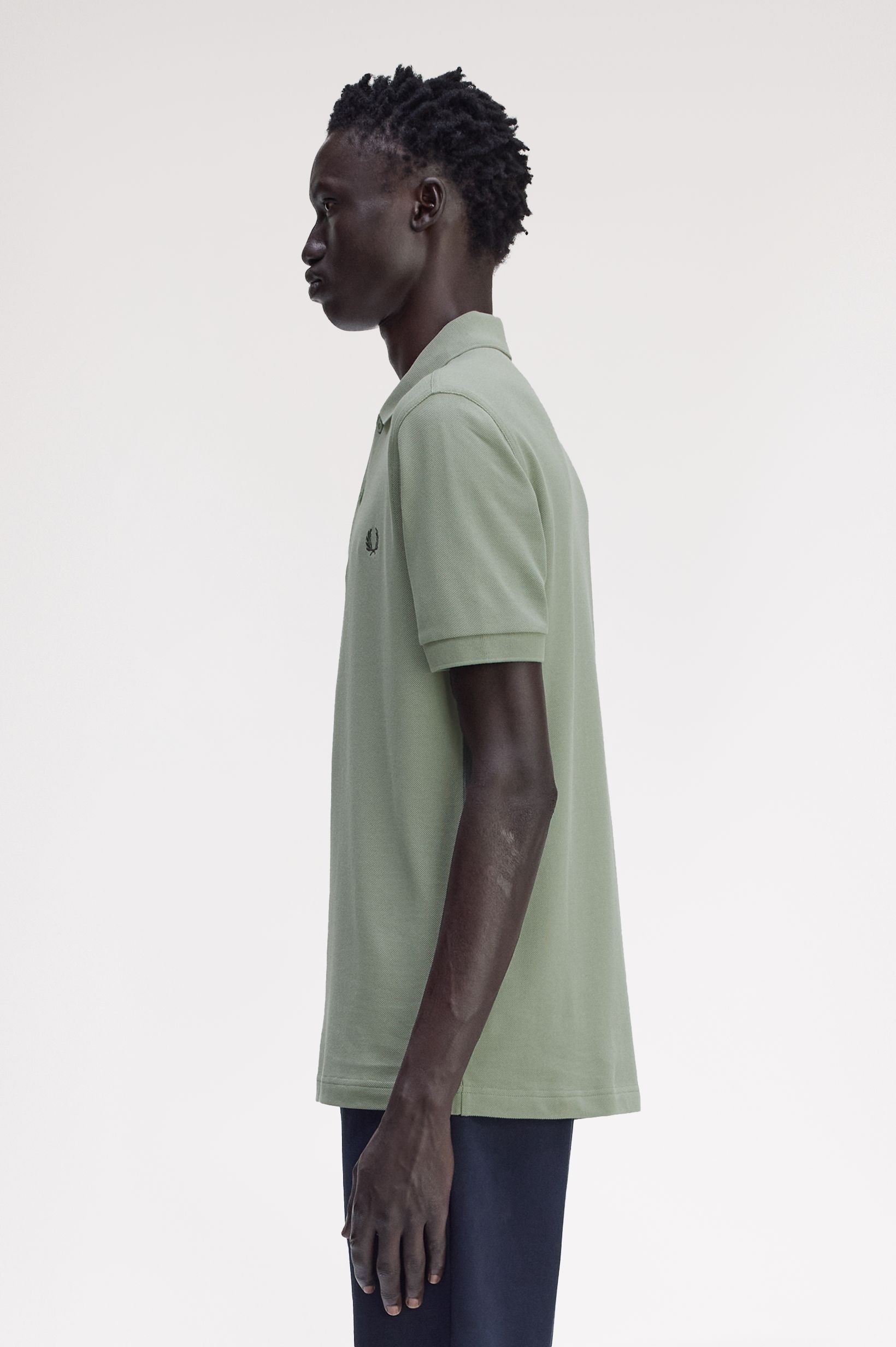 Polo Fred Perry 'M6000' Verde-claro-2