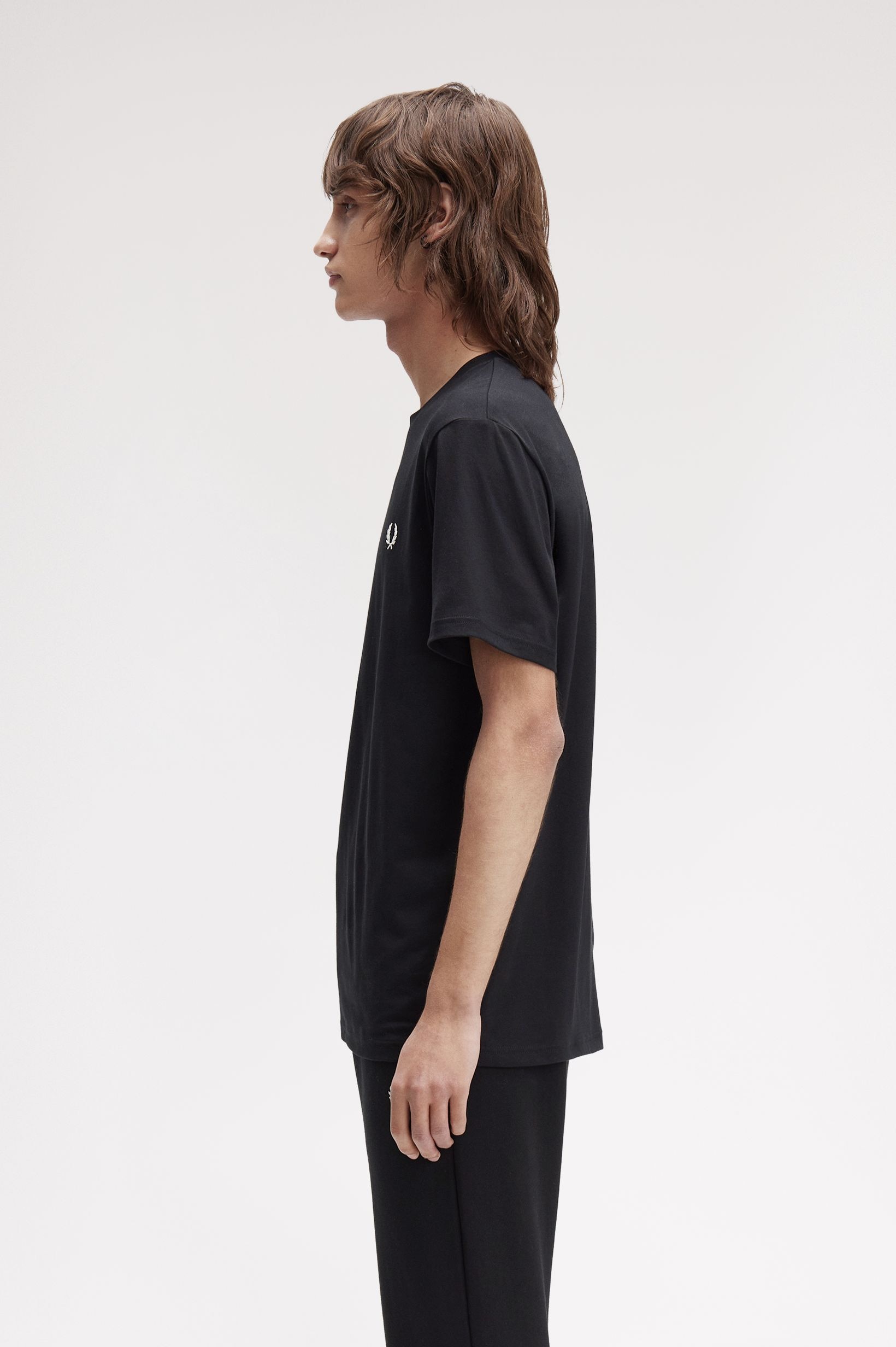 T-Shirt de Manga Curta 'Bold Branding T-Shirt' Preto-2