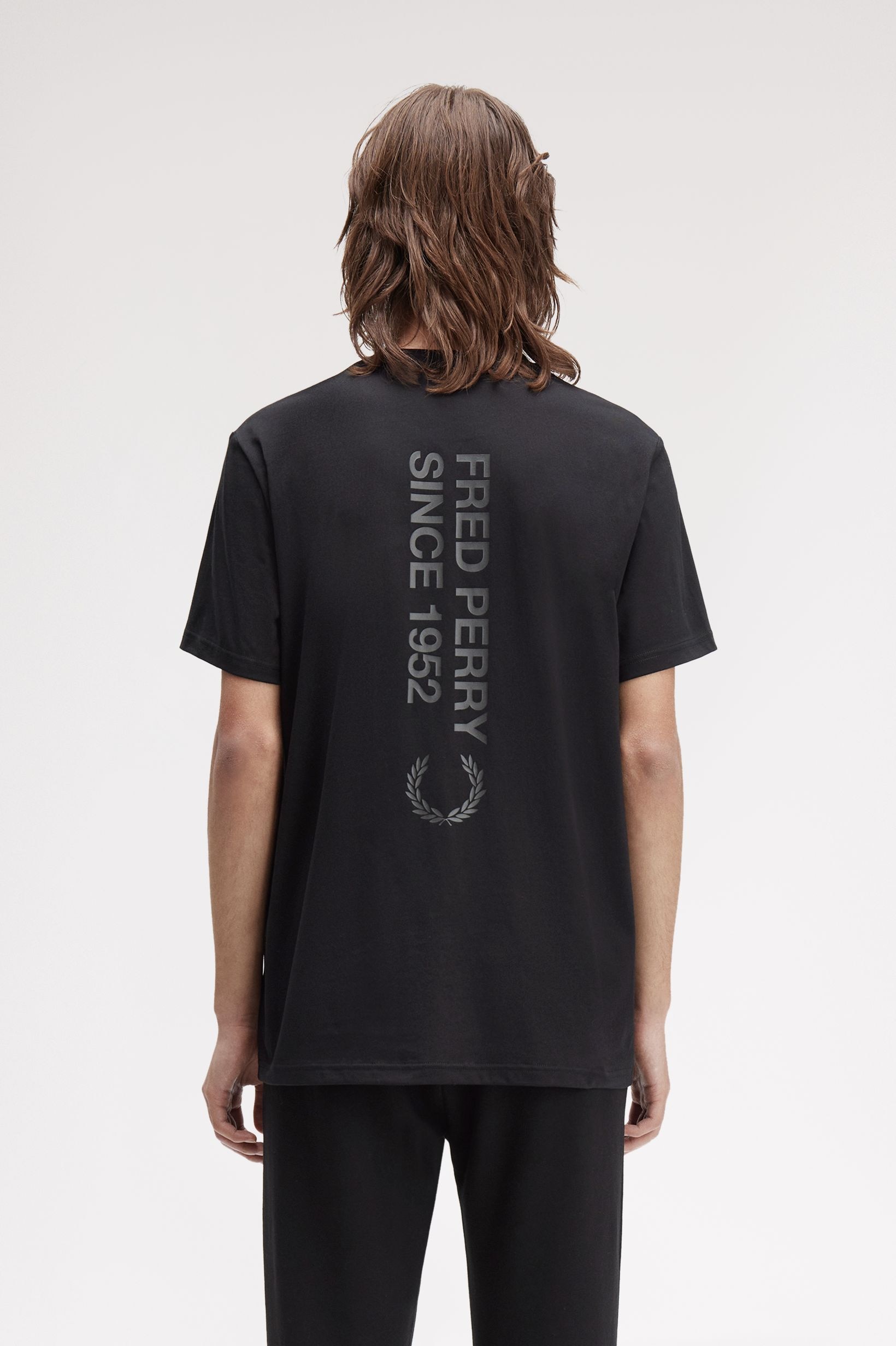 T-Shirt de Manga Curta 'Bold Branding T-Shirt' Preto-3