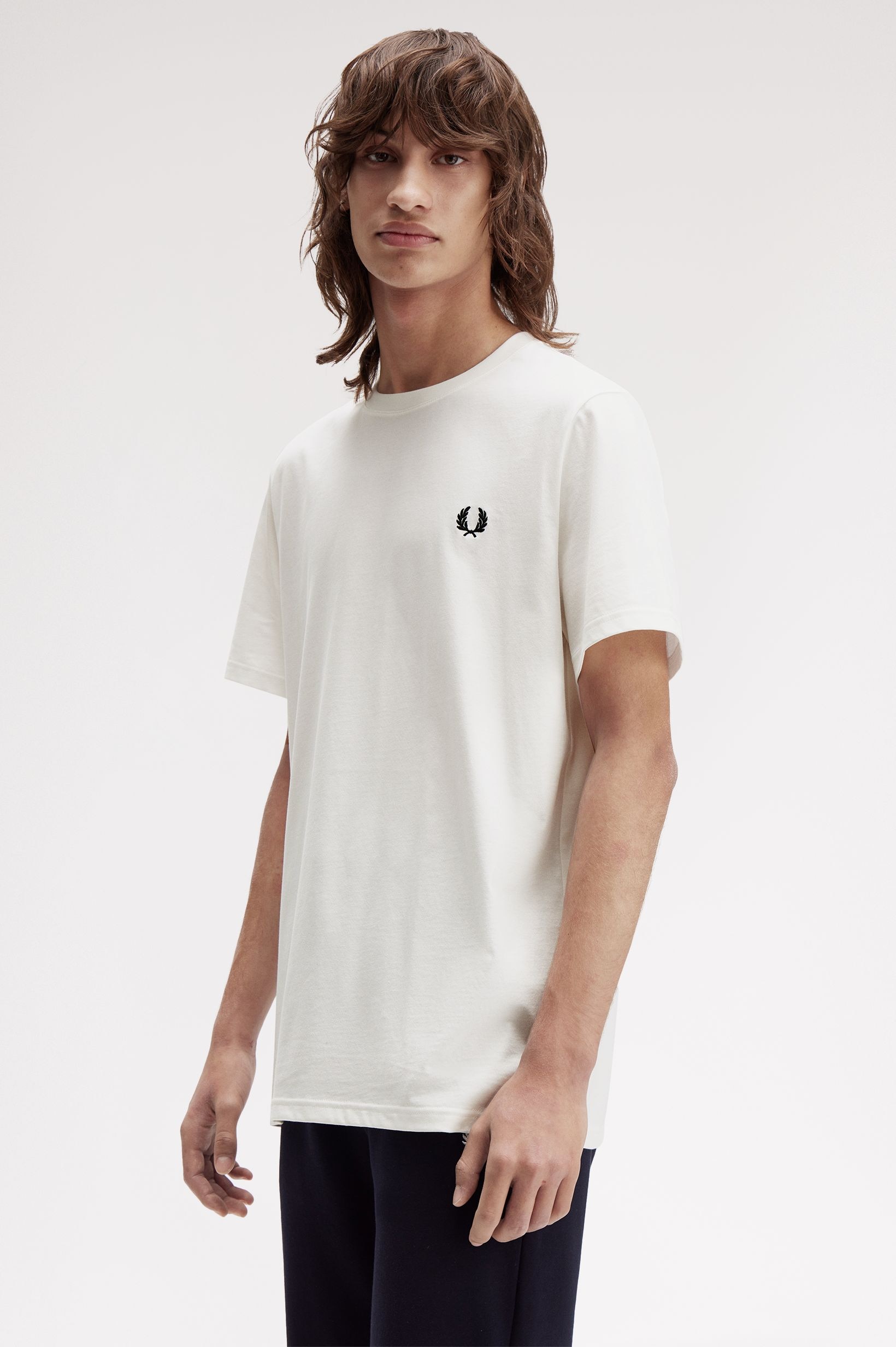 T-Shirt de Manga Curta 'Bold Branding T-Shirt' Branco-1