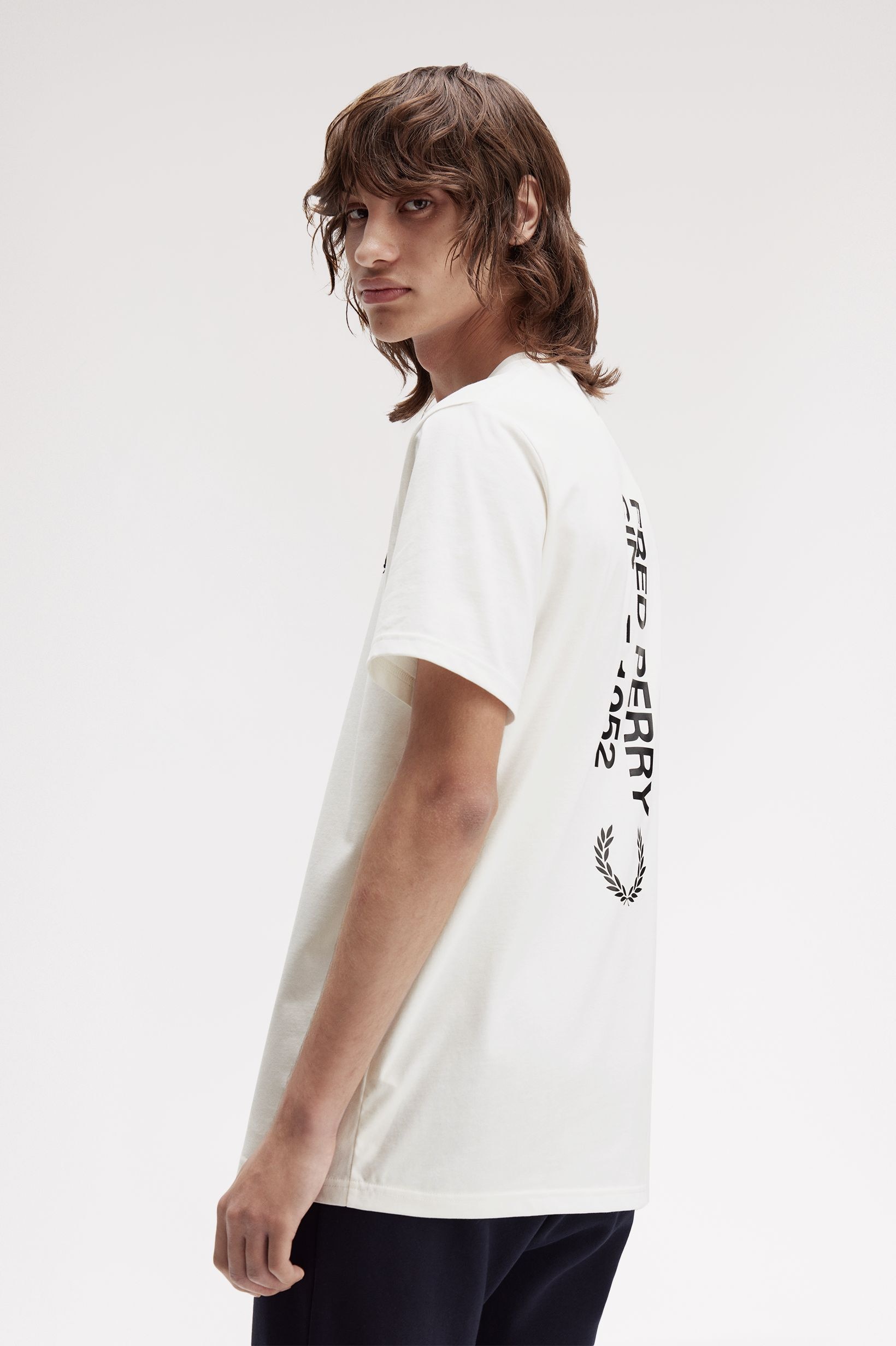 T-Shirt de Manga Curta 'Bold Branding T-Shirt' Branco-2
