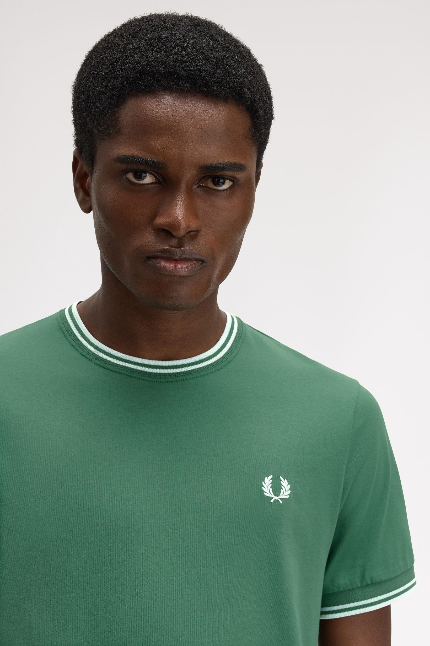 T-Shirt 'Twin Tipped' Verde-3