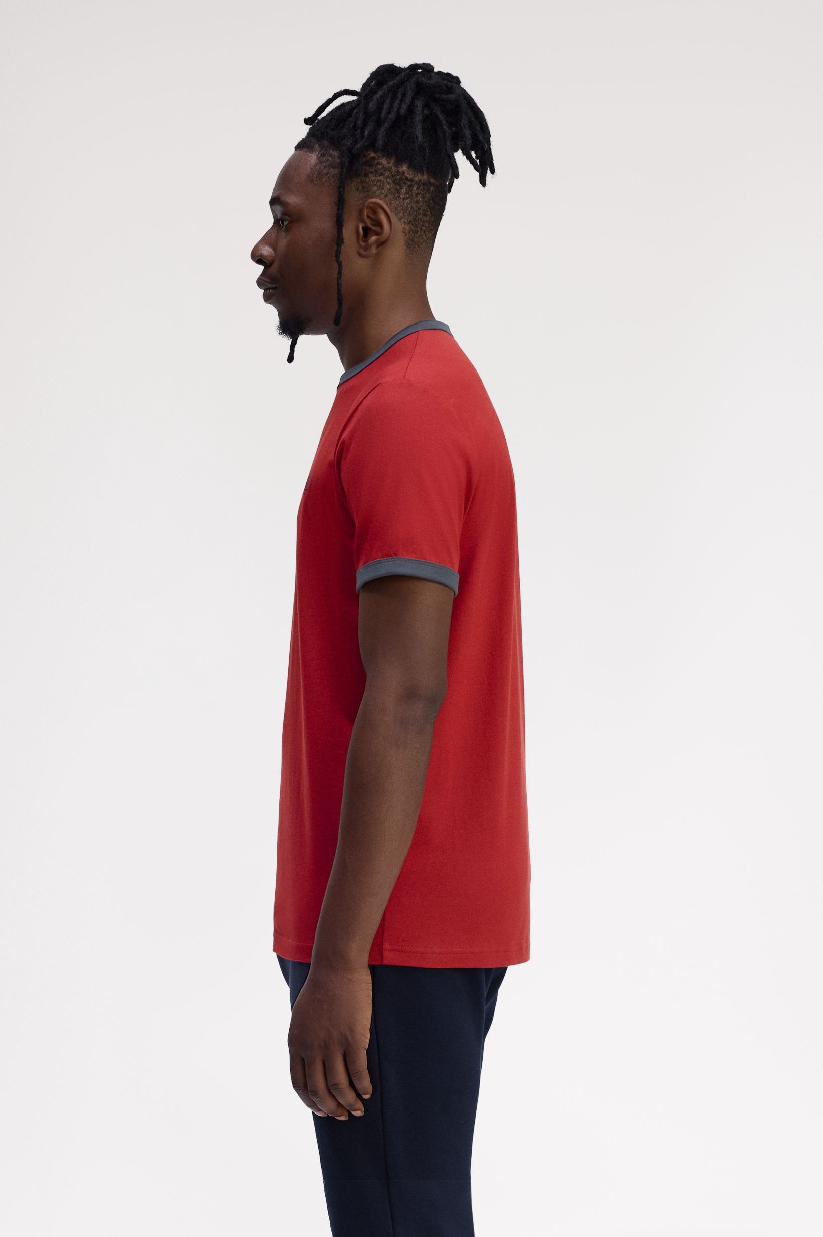T-Shirt 'Ringer' Vermelho-2