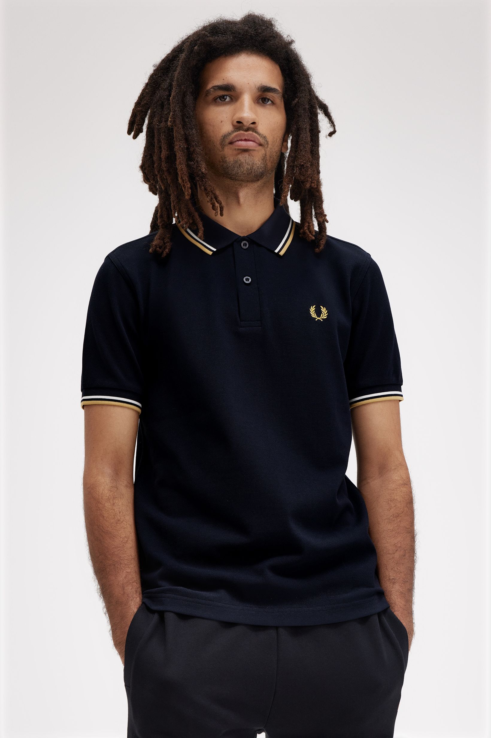 Imagem 0 de Polo original 'Twin Tipped Fred Perry Shirt'