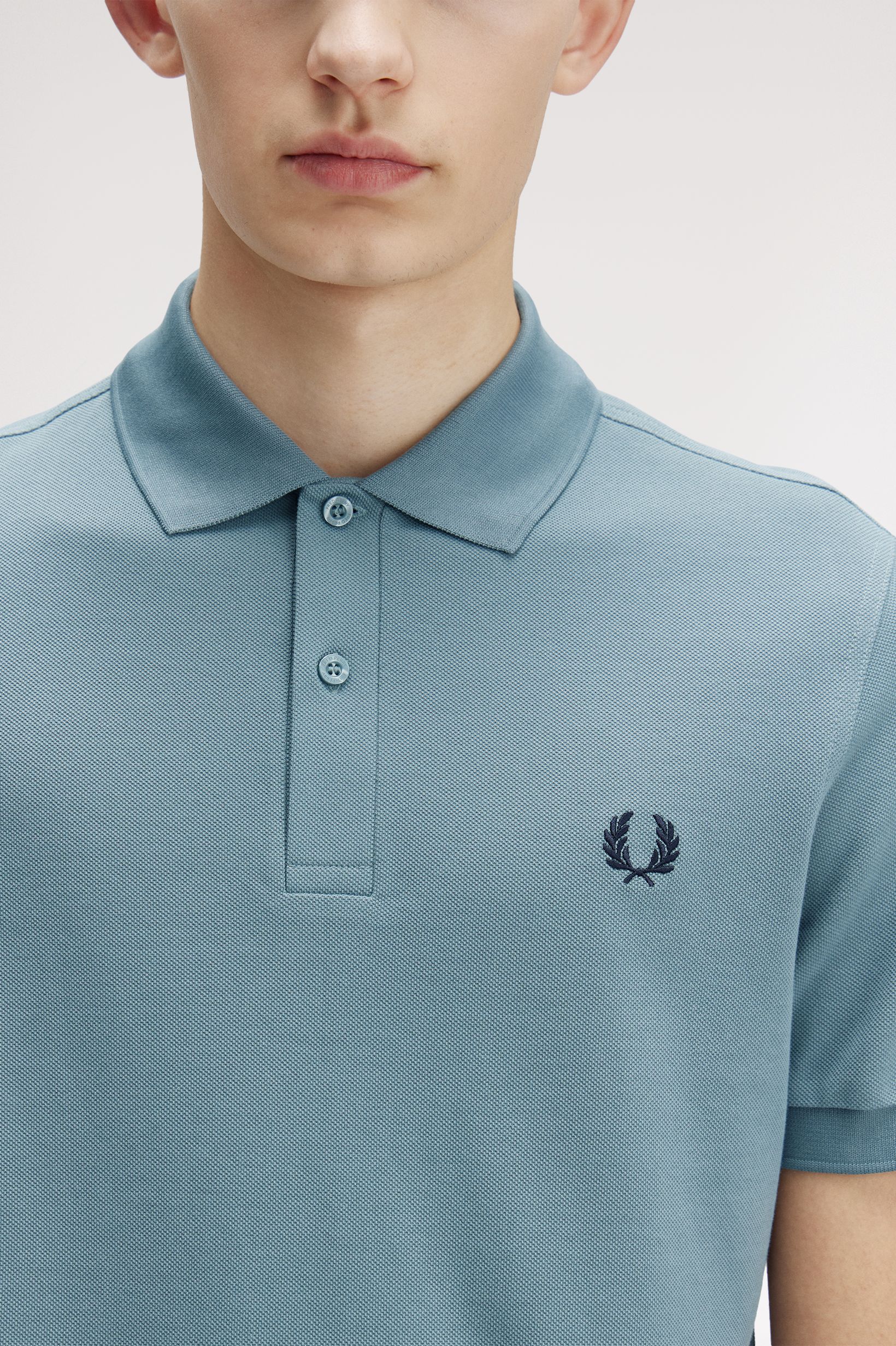 Polo Fred Perry 'M6000' Azul-3
