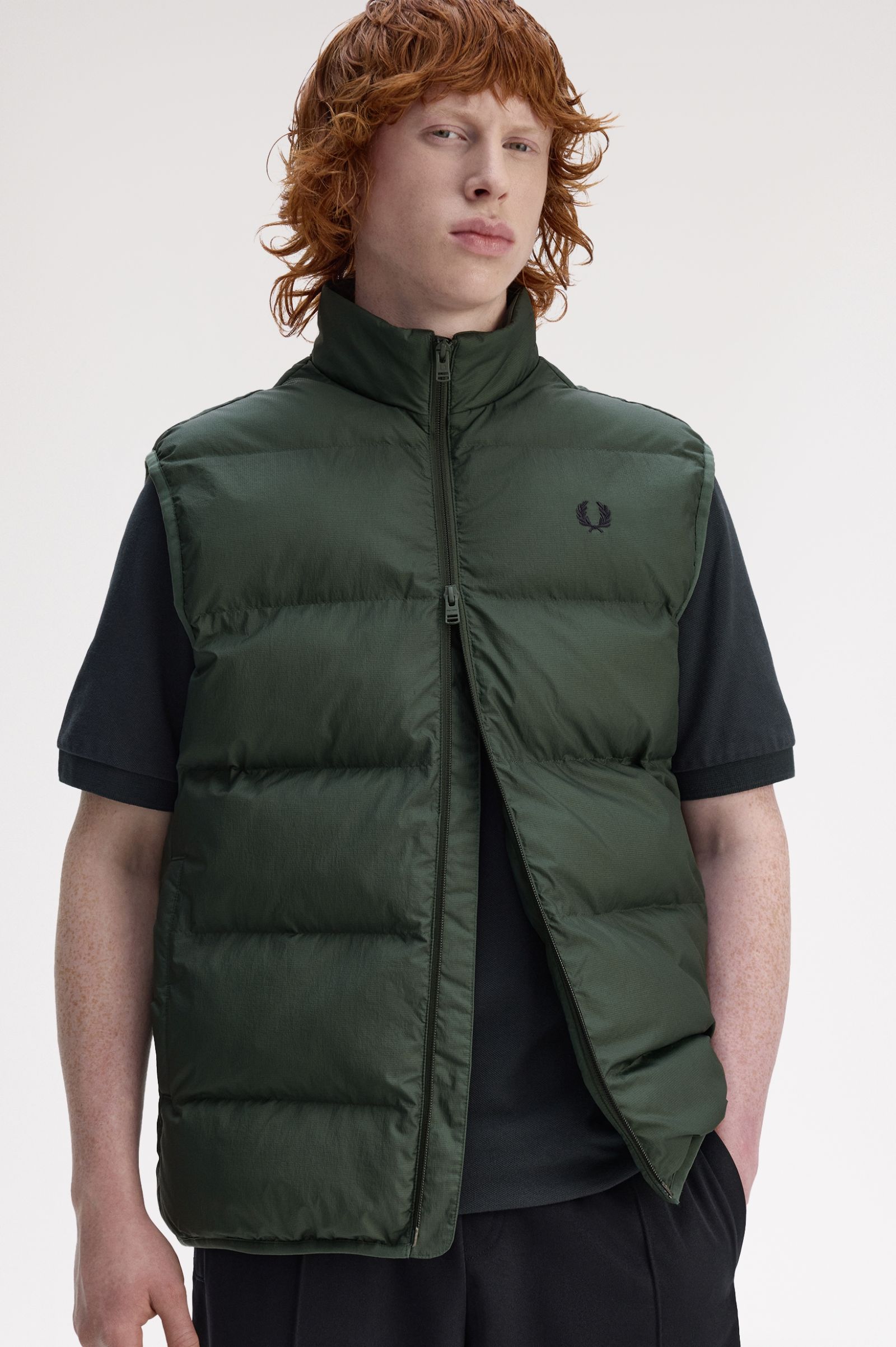 Colete 'Insulated' Verde-2