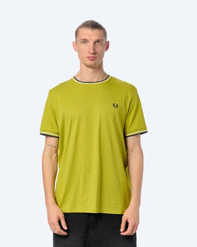 T-Shirt 'Twin Tipped' de Manga Curta Amarelo-1