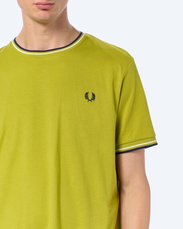 T-Shirt 'Twin Tipped' de Manga Curta Amarelo-3