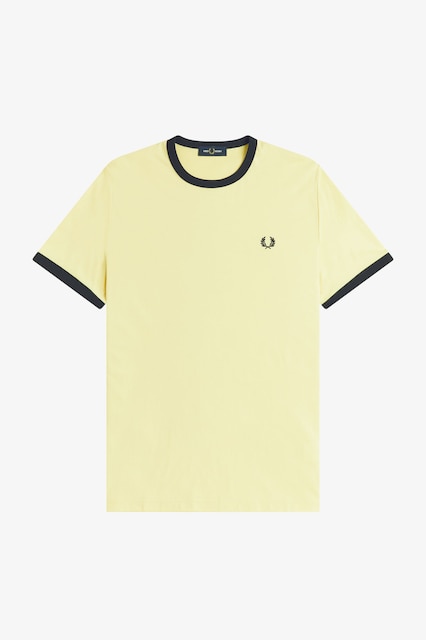 Imagem 0 de T-Shirt 'Ringer' em Amarelo