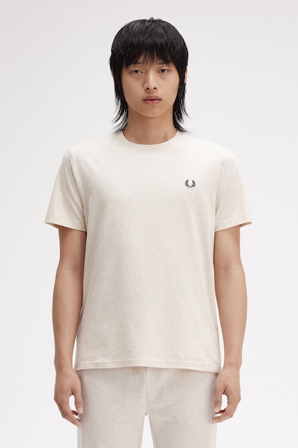 Imagem 0 de T-Shirt em Bege e Gola Redonda