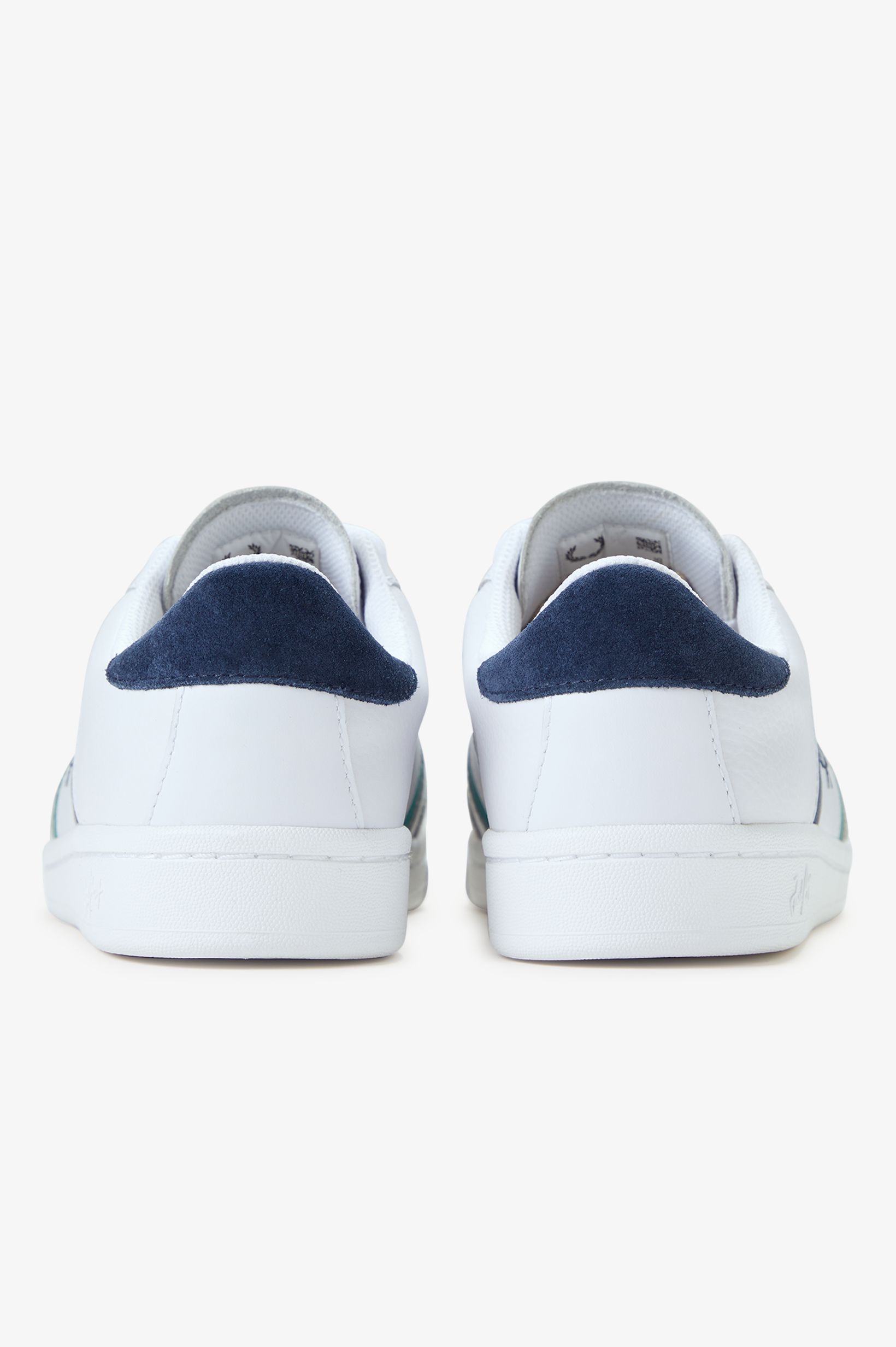 Sapatilhas 'B725' em Pele Fred Perry Branco-5
