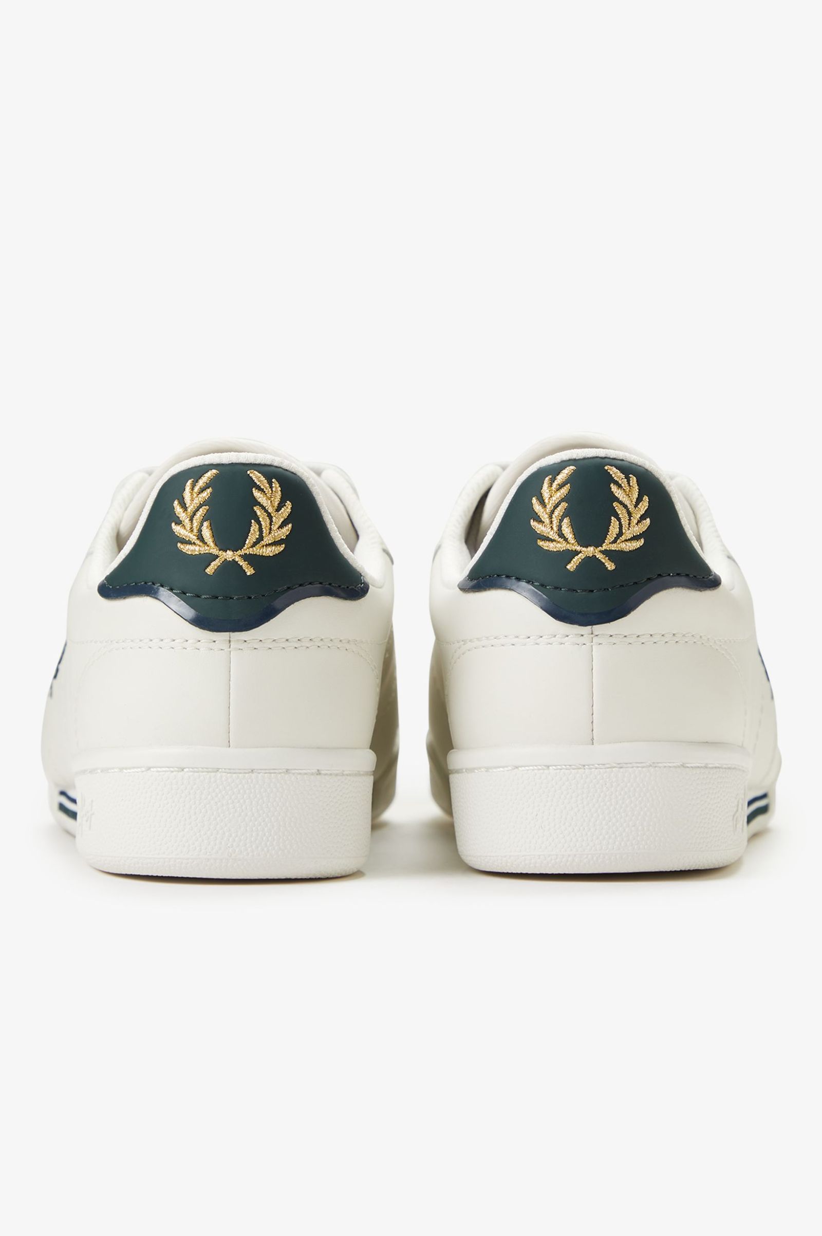 Sapatilhas 'B722' em Pele Fred Perry Pérola-5