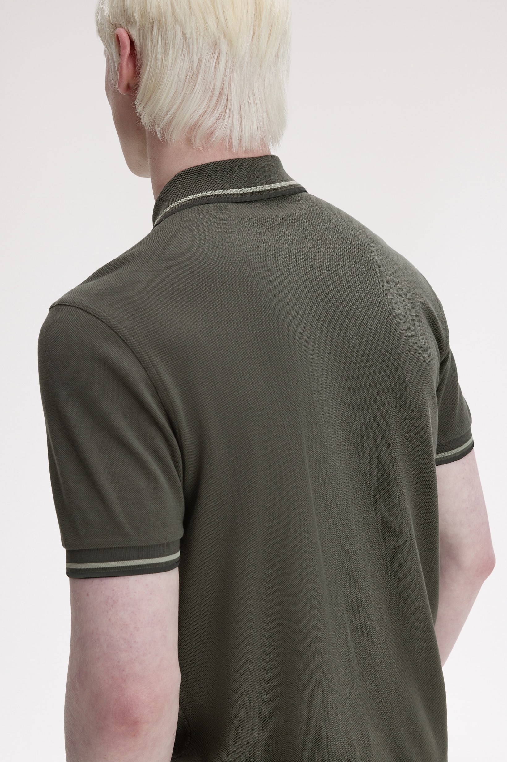 Polo original  'Twin Tipped Fred Perry Shirt' Cru-2