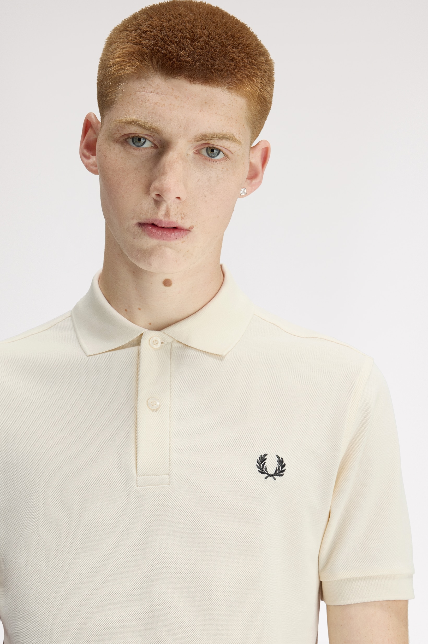 Polo Fred Perry 'M6000' Cru-3