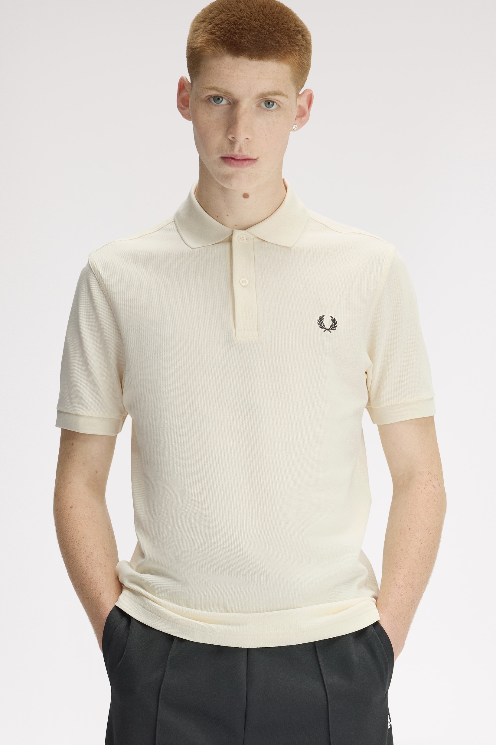 Polo Fred Perry 'M6000' Cru-1