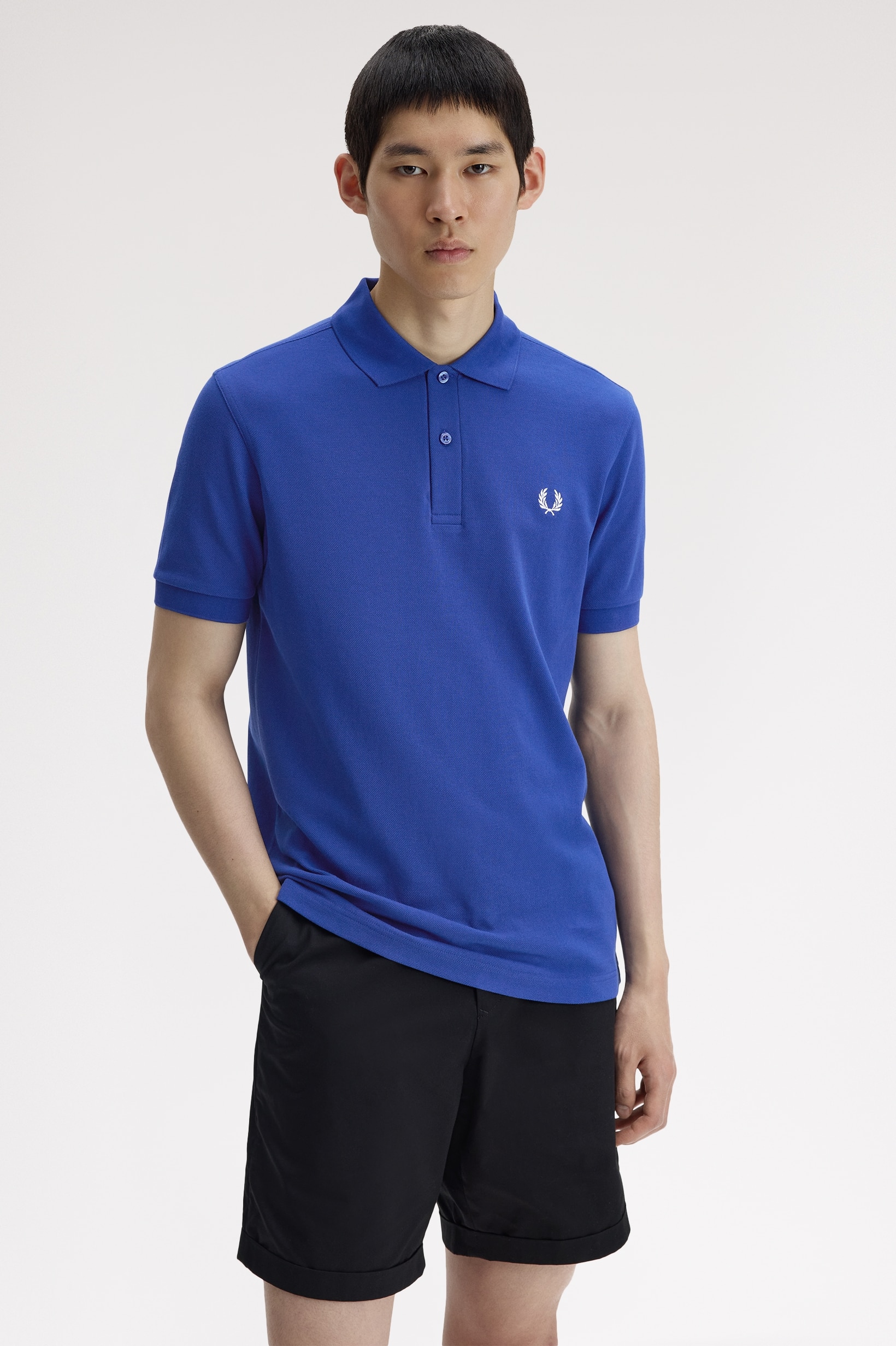 Polo Fred Perry 'M6000' Azul-1
