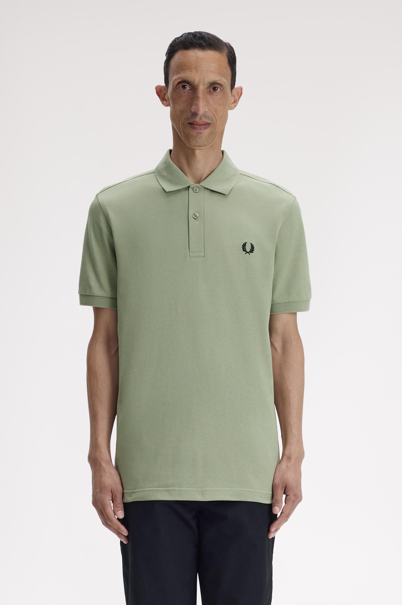 Polo Fred Perry 'M6000' Verde-claro-1