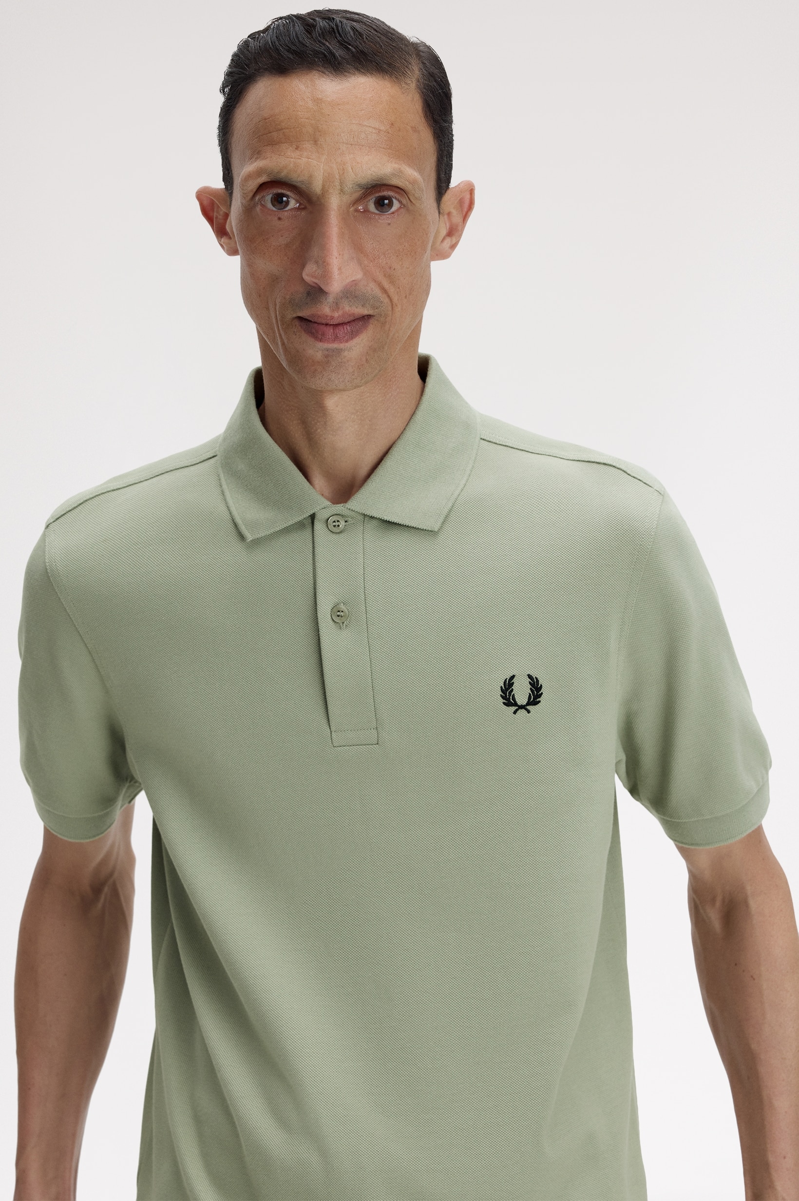 Polo Fred Perry 'M6000' Verde-claro-2