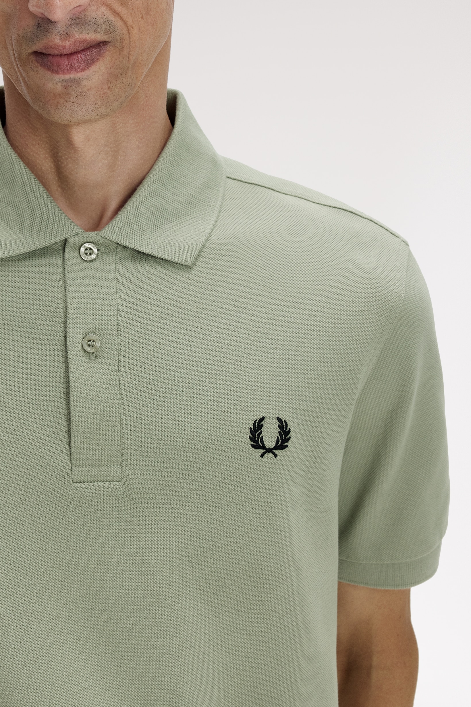 Polo Fred Perry 'M6000' Verde-claro-3