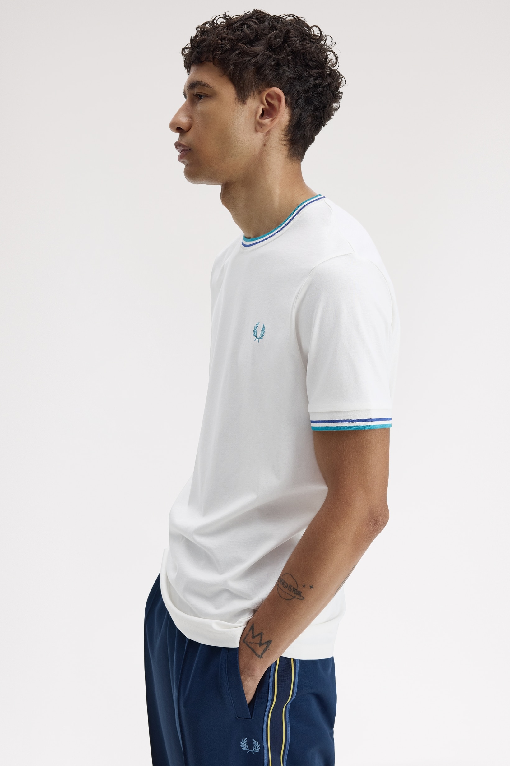 T-Shirt 'Twin Tipped' Branco-2