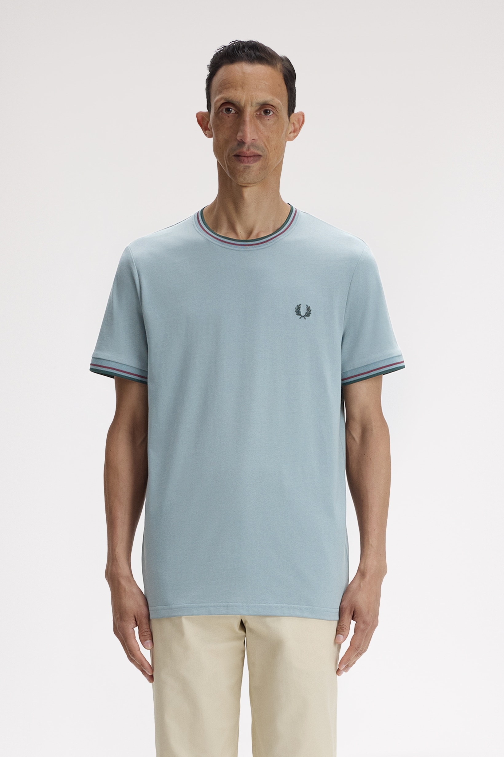 T-Shirt 'Twin Tipped' Azul-claro-1