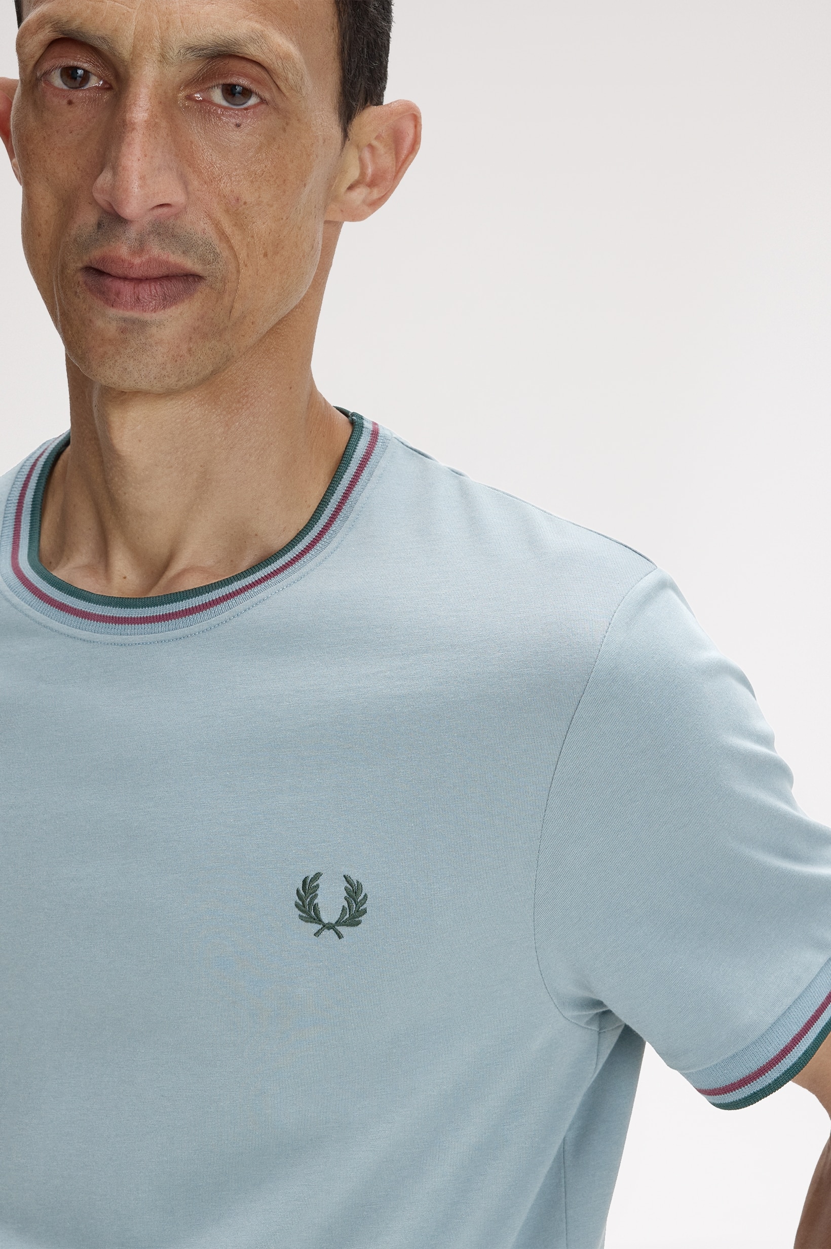 T-Shirt 'Twin Tipped' Azul-claro-3
