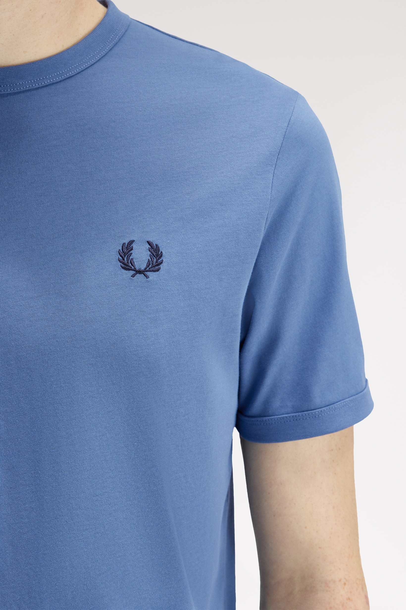 T-Shirt 'Ringer' Azul-3
