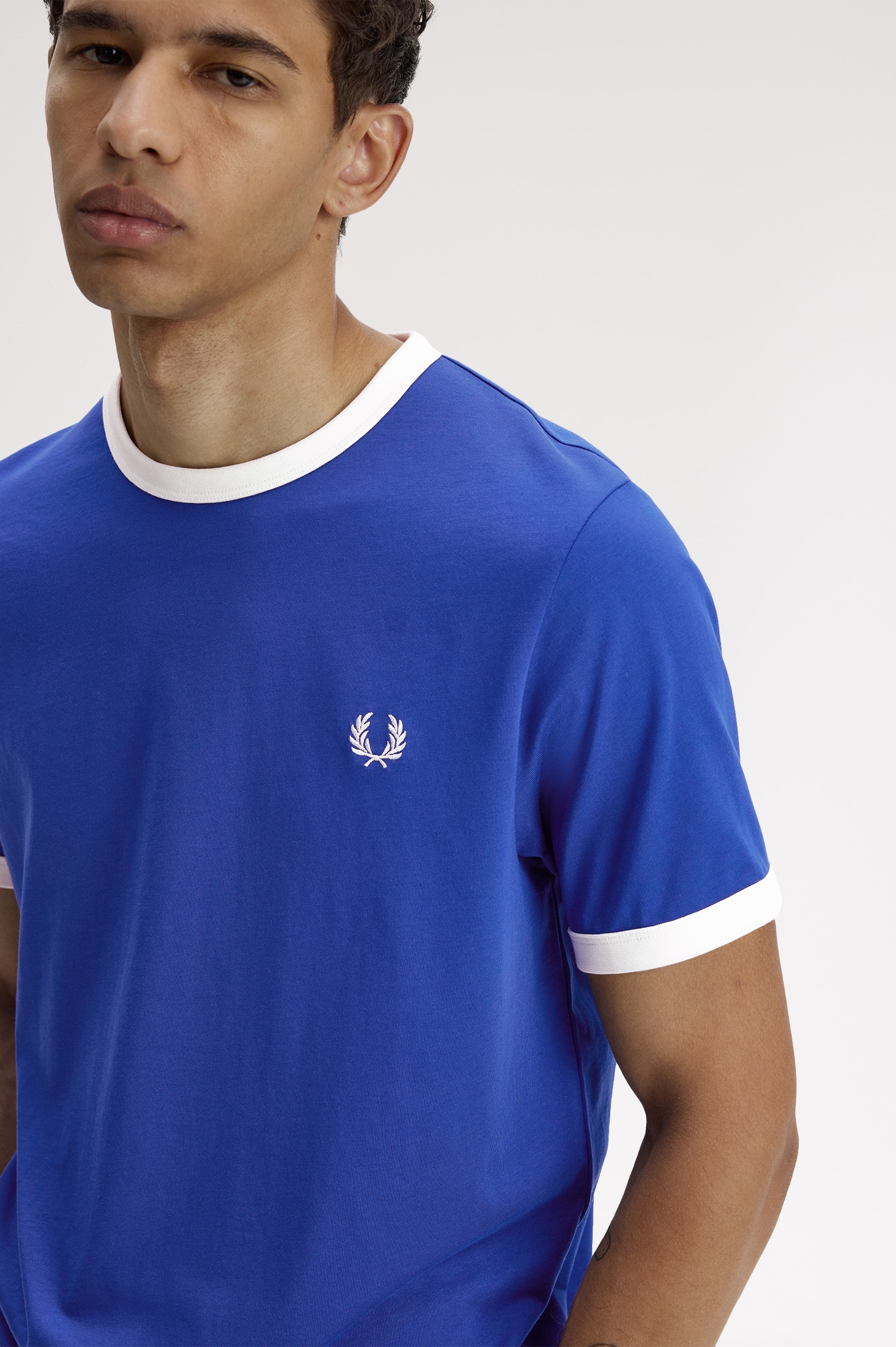 T-Shirt 'Ringer' Azul-3