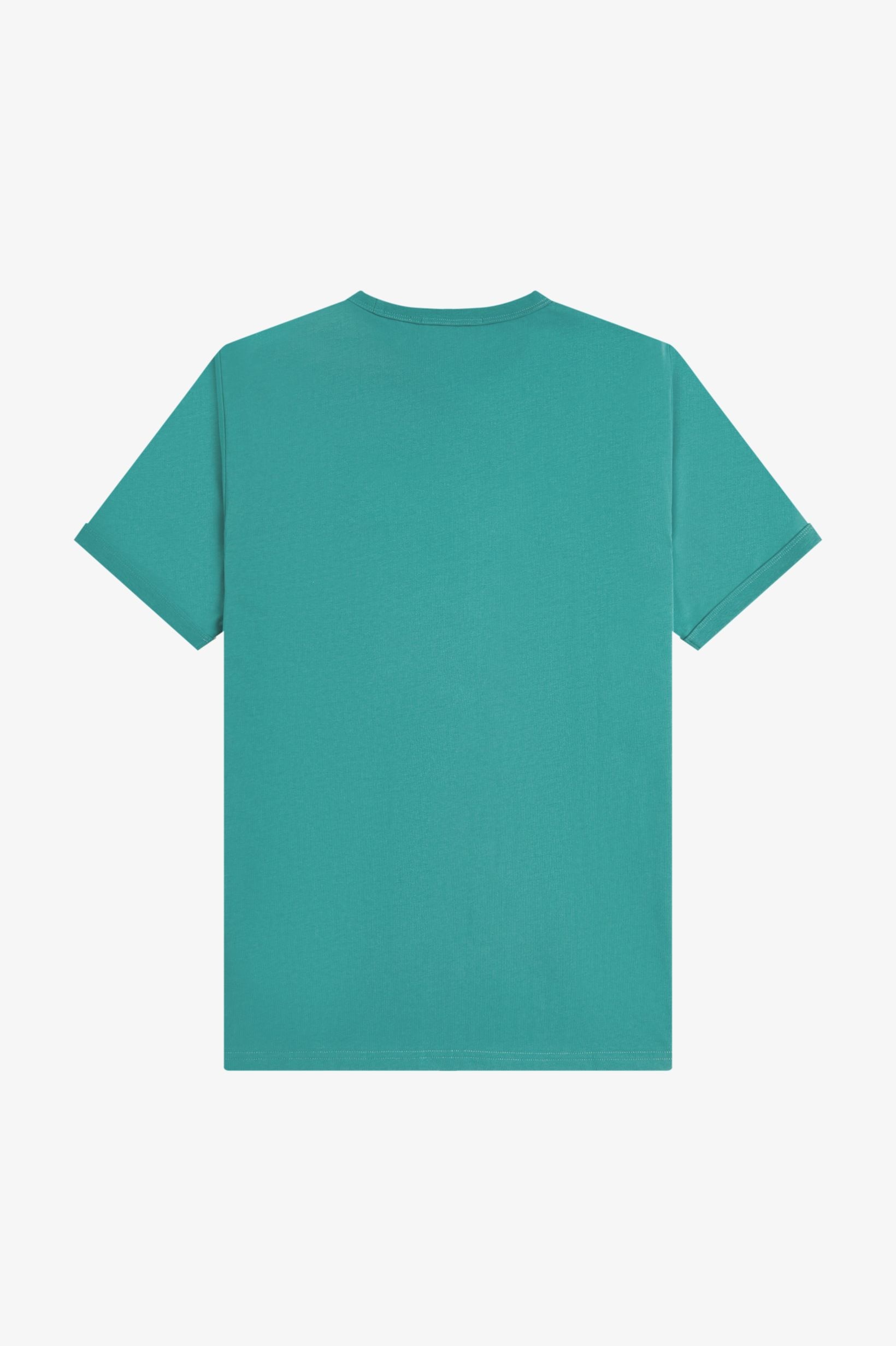 T-Shirt 'Ringer' Verde-2