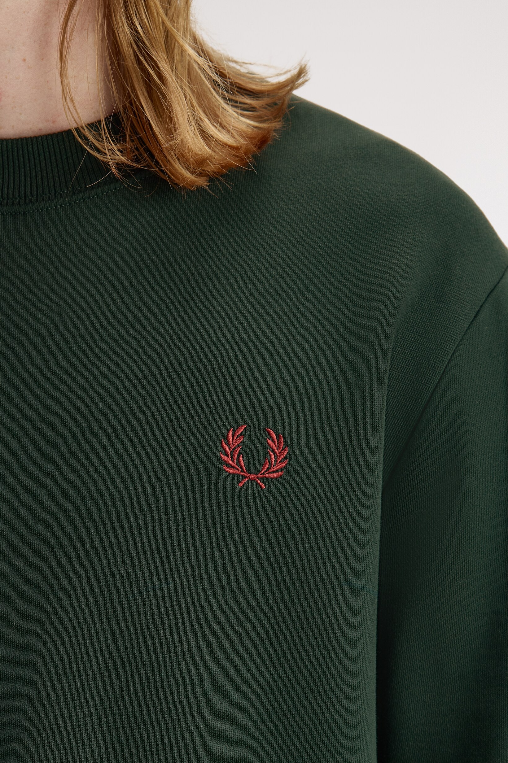 Sweatshirt Gola Redonda Verde-escuro-3