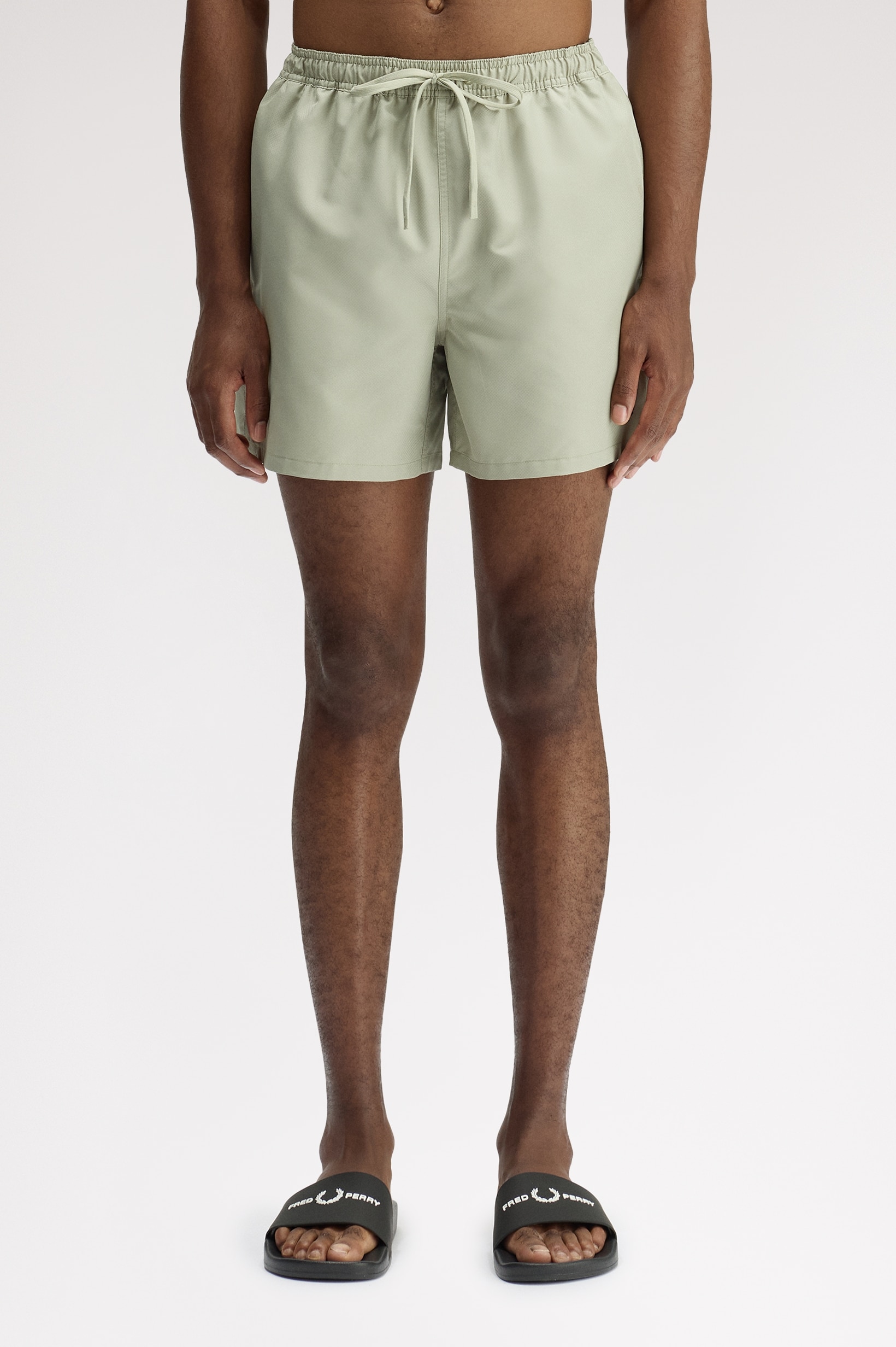 Imagem 0 de Calções de Banho em verde-claro 'Fred Perry'