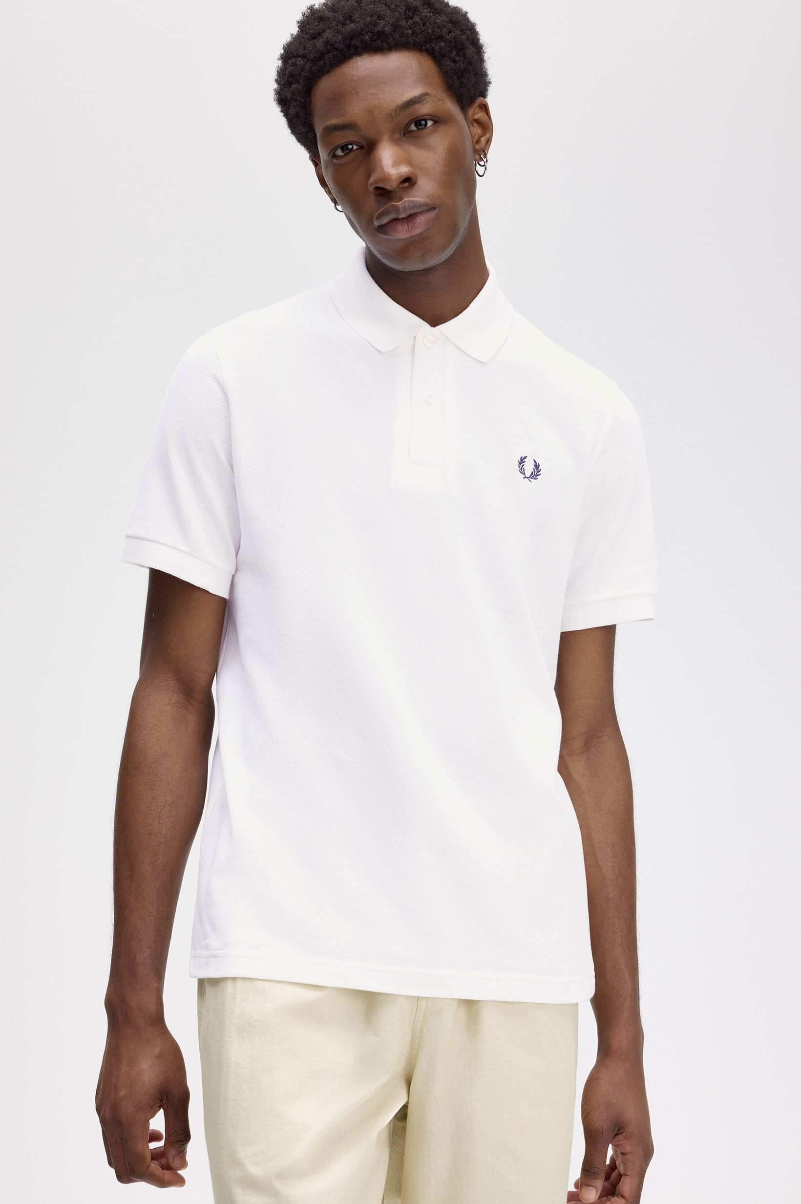 Polo Original 'Fred Perry Shirt' Branco-1