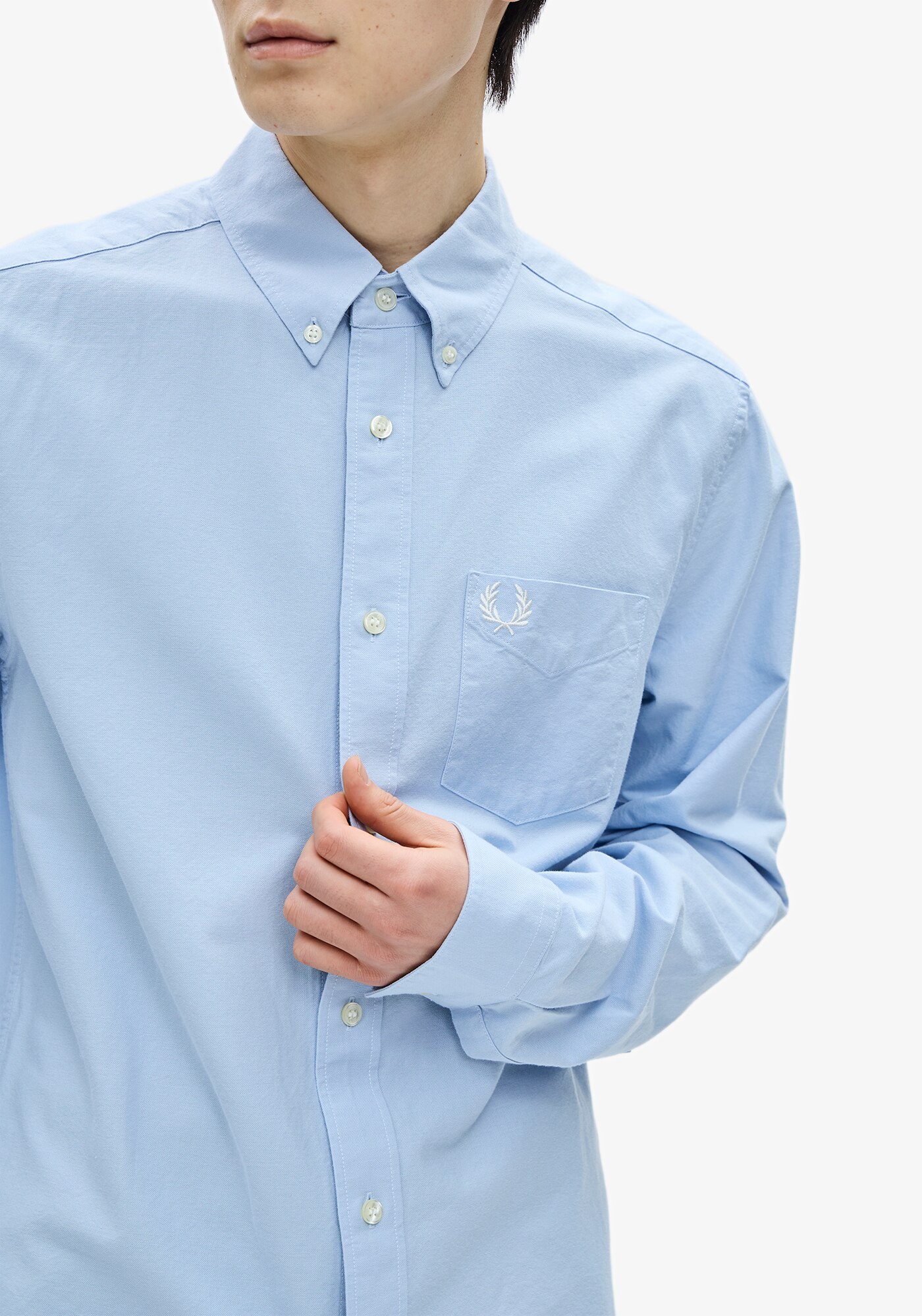 Camisa 'Oxford' Azul-claro-2