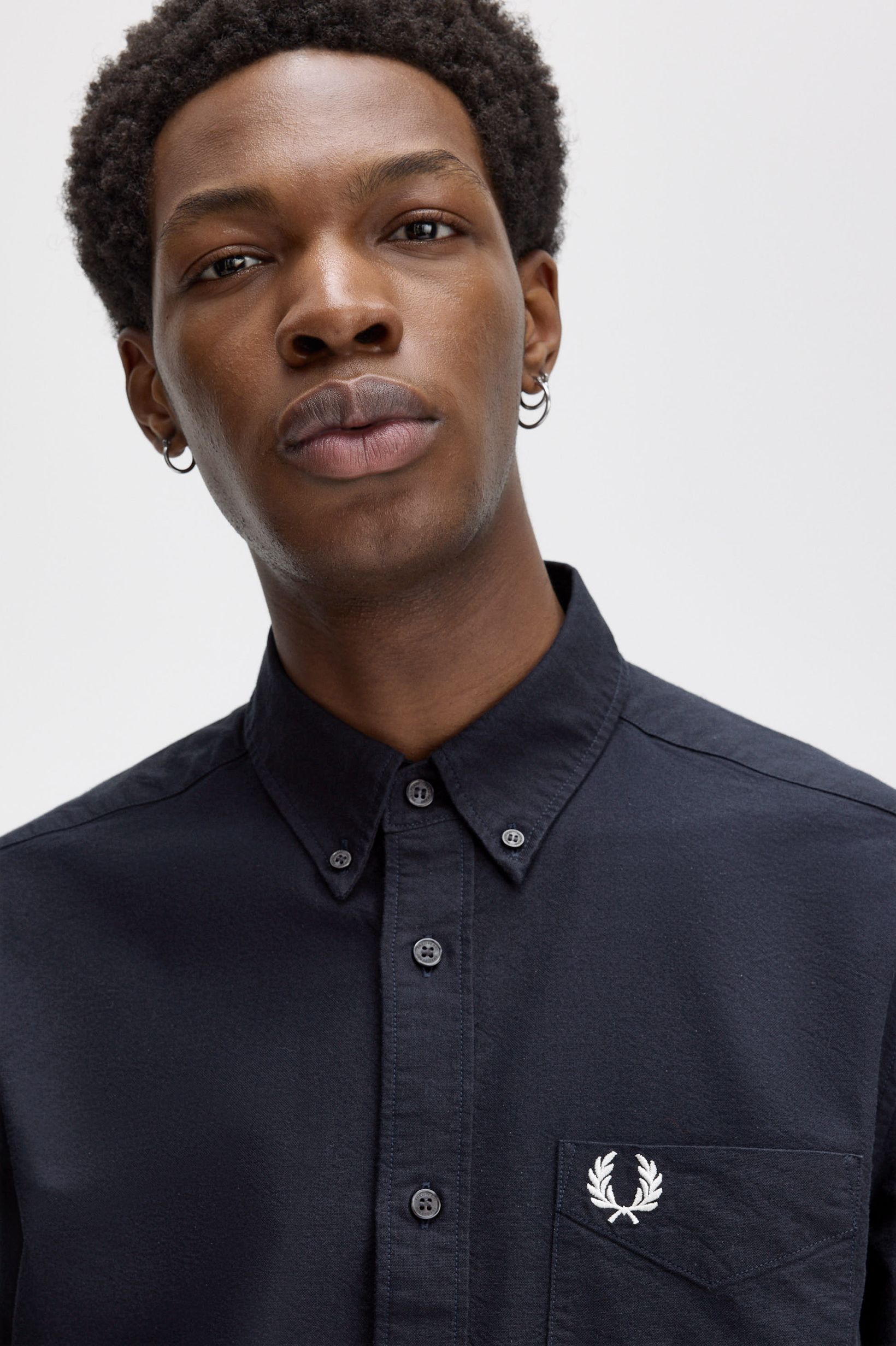 Camisa 'Oxford' Azul-marinho-3
