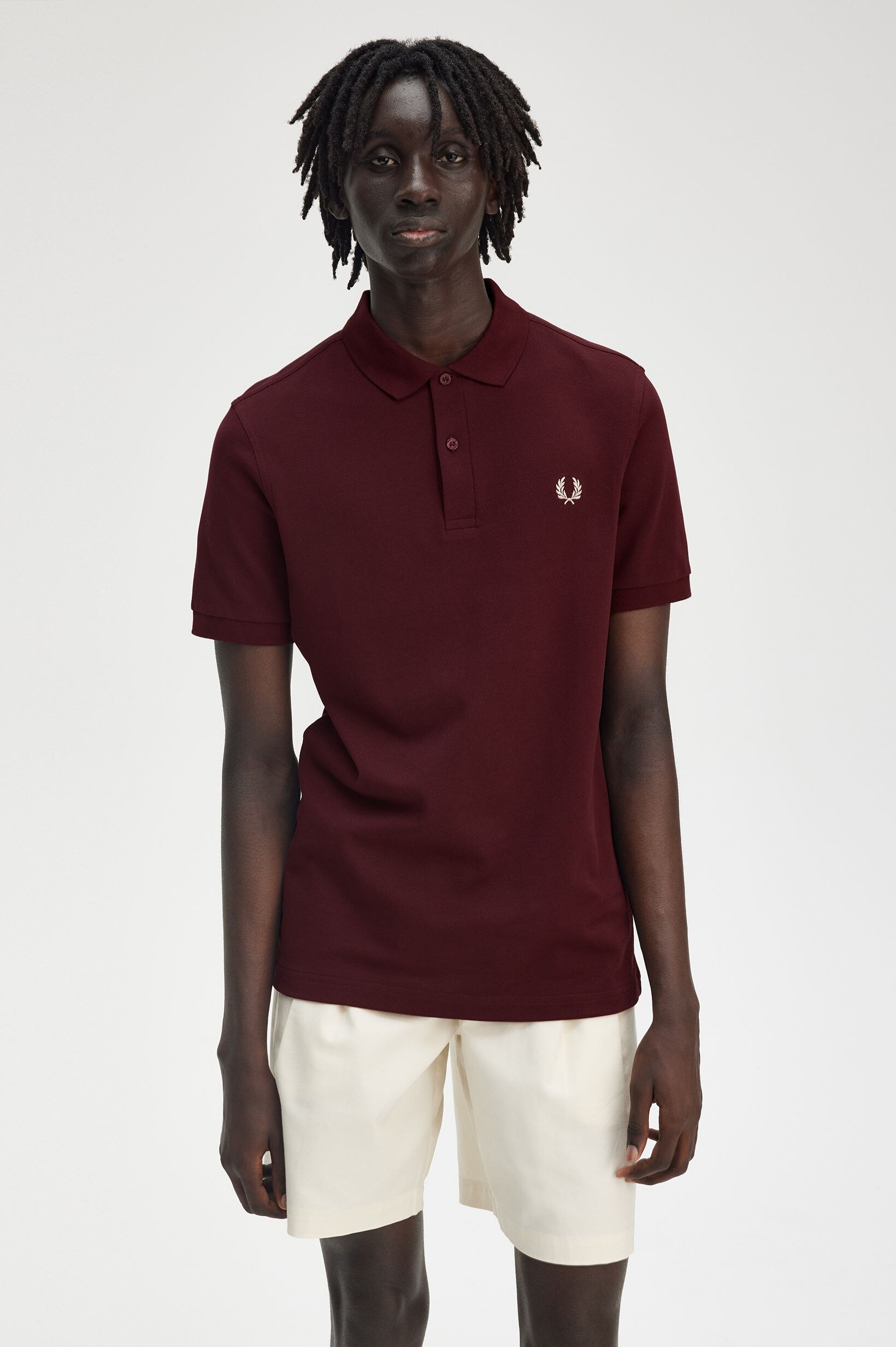 Polo Fred Perry 'M6000' Bordeaux-1