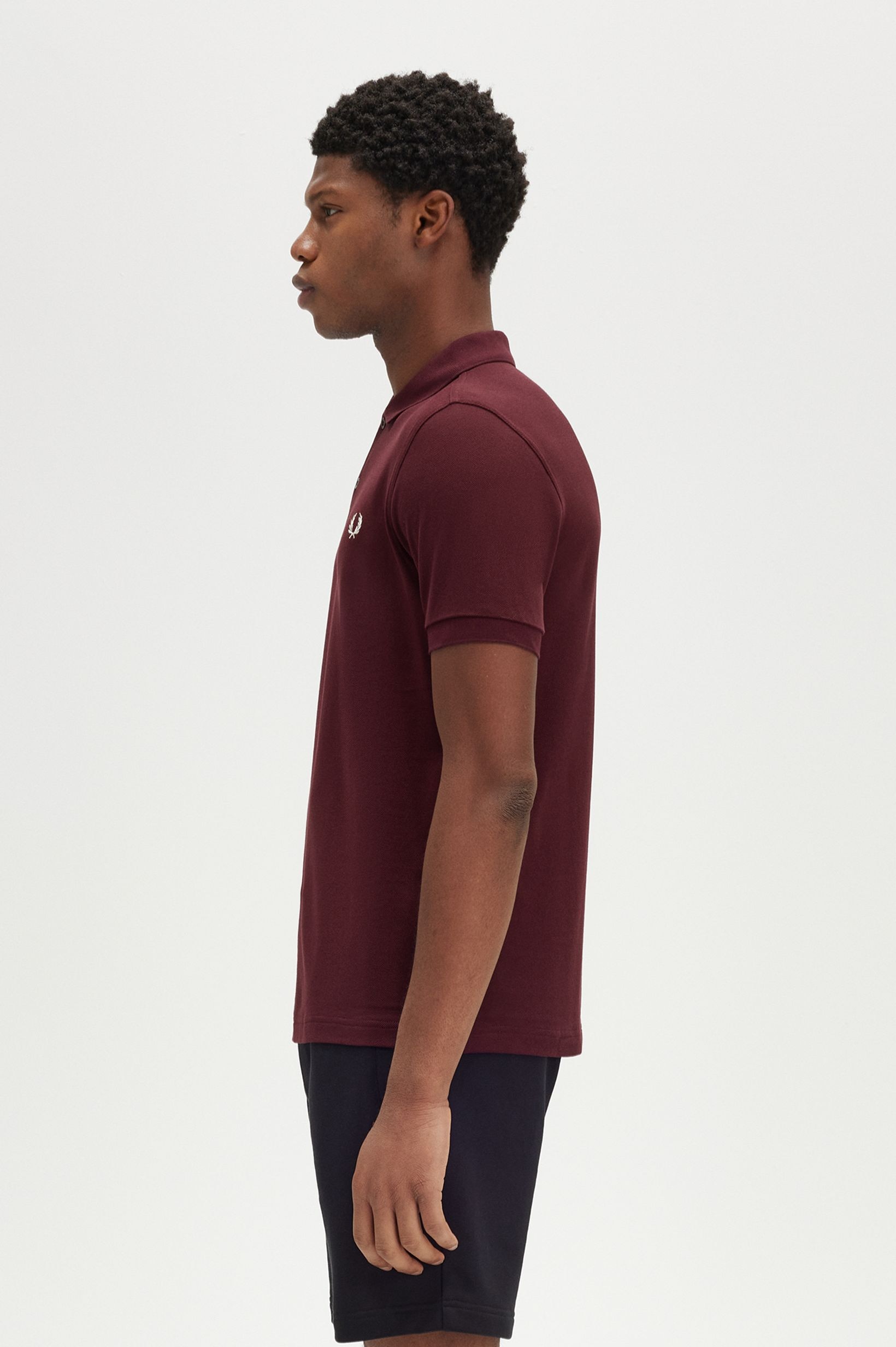 Polo Fred Perry 'M6000' Bordeaux-2